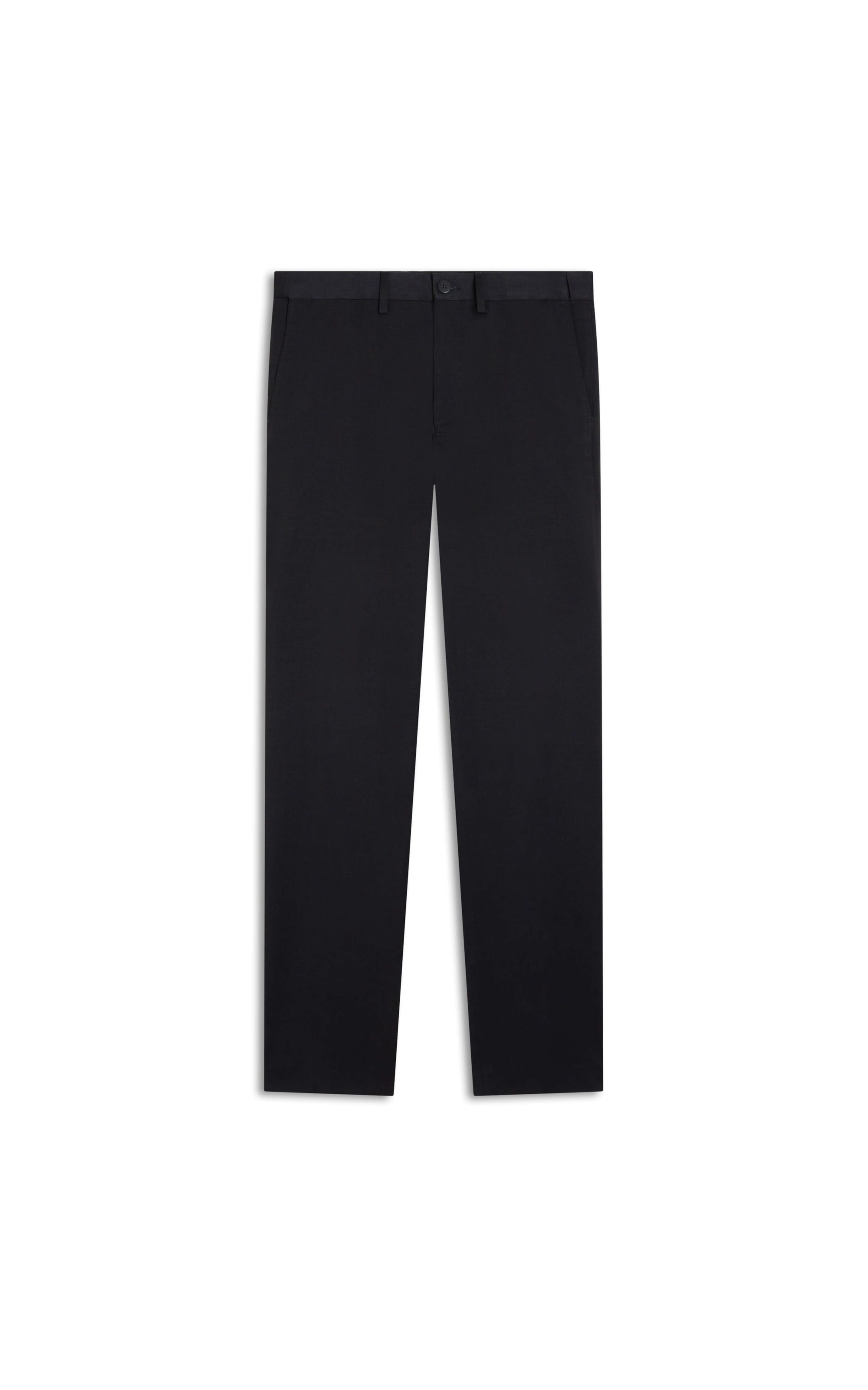 Calça Pin Point Linho Dark Navy