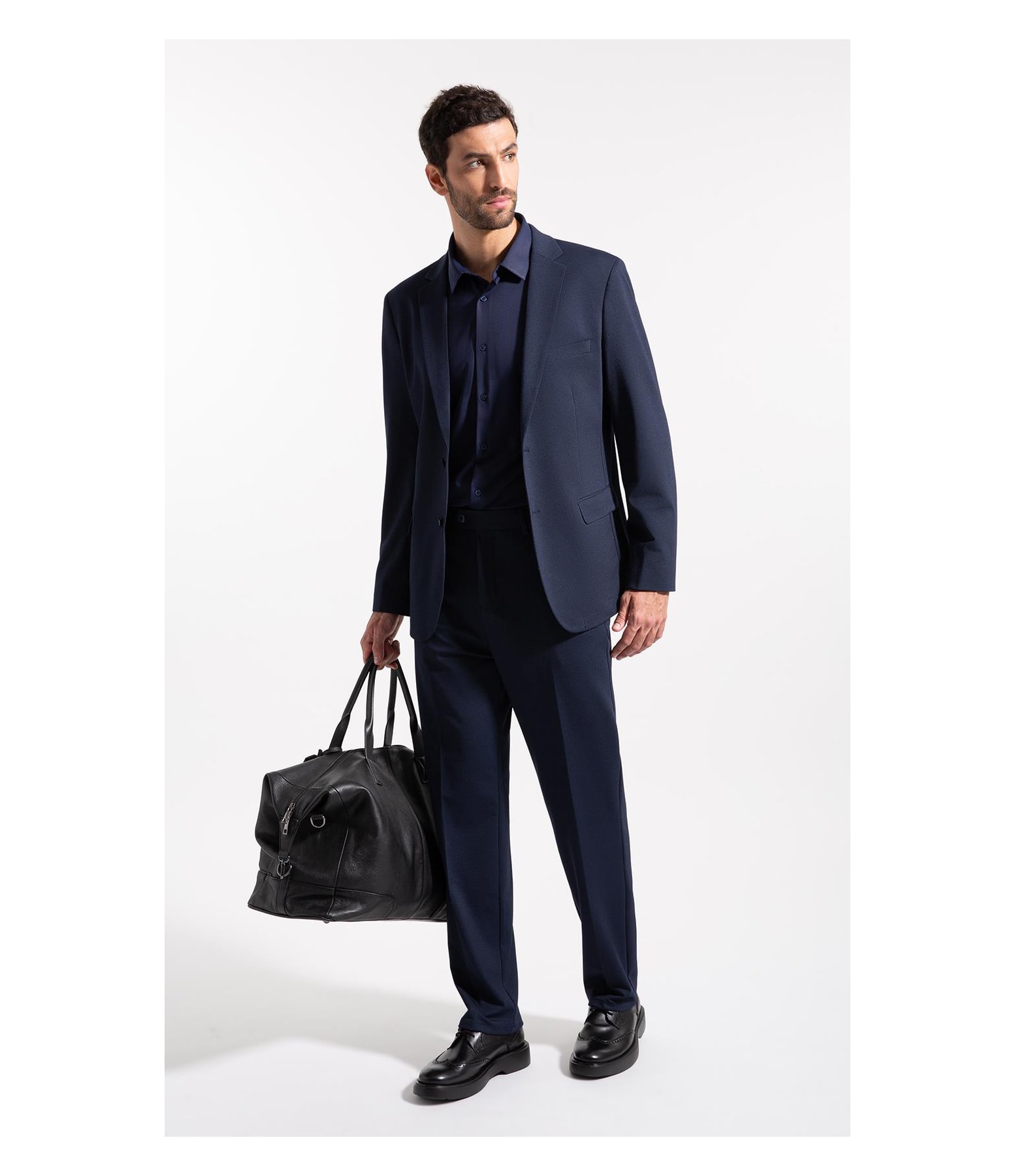 Calça Pin Point Sine Flex Marinho