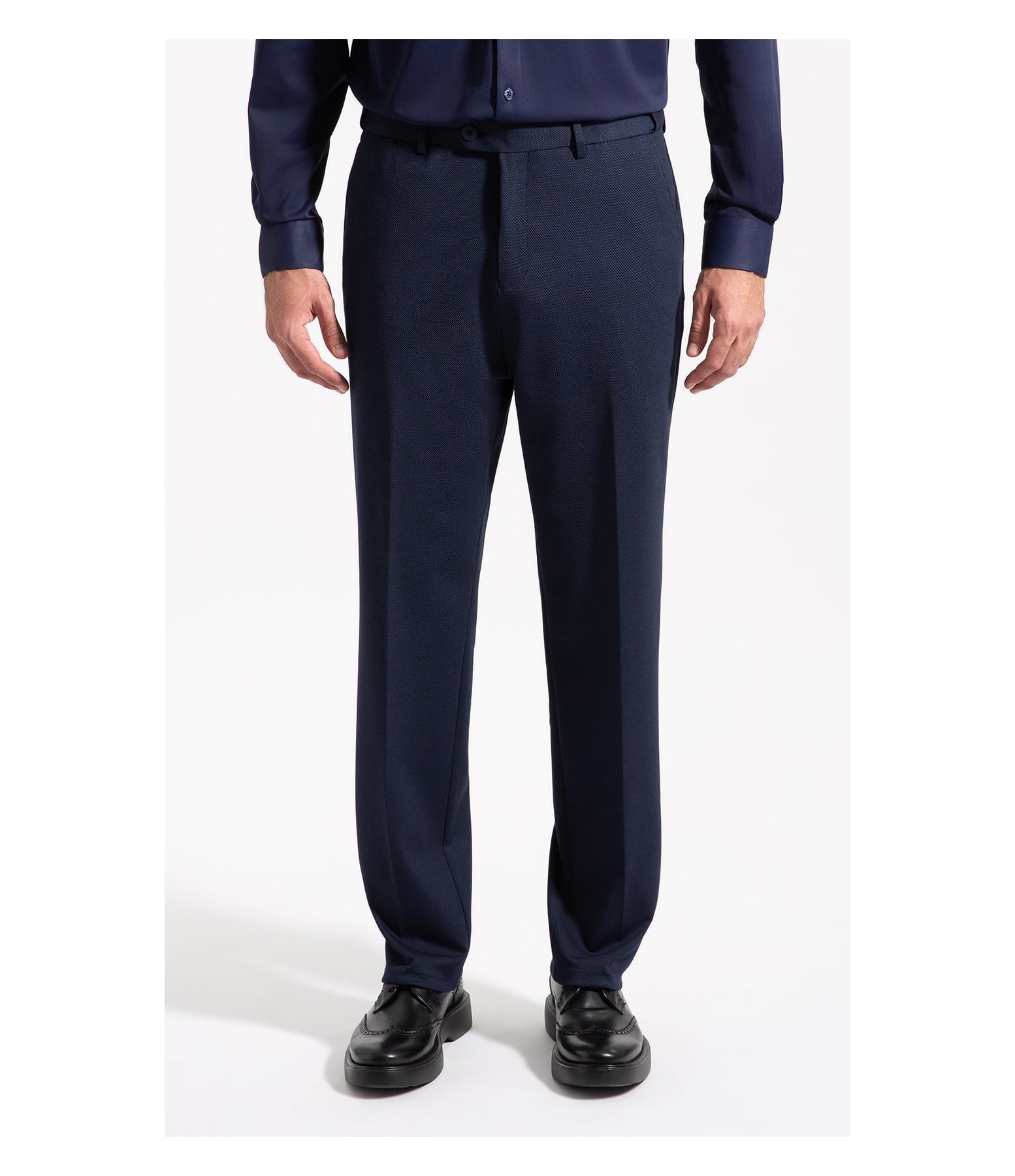 Calça Pin Point Sine Flex Marinho