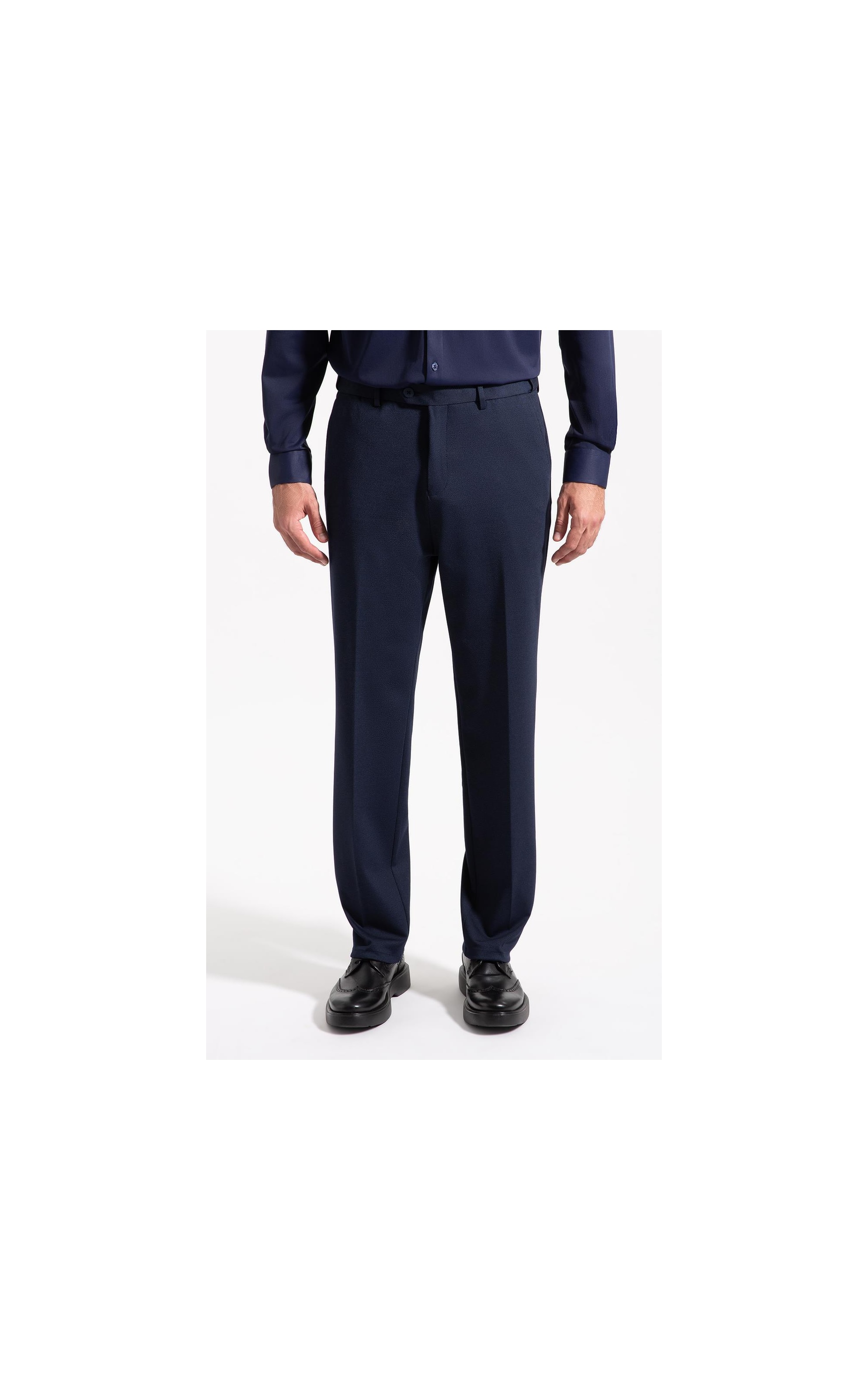 Calça Pin Point Sine Flex Marinho