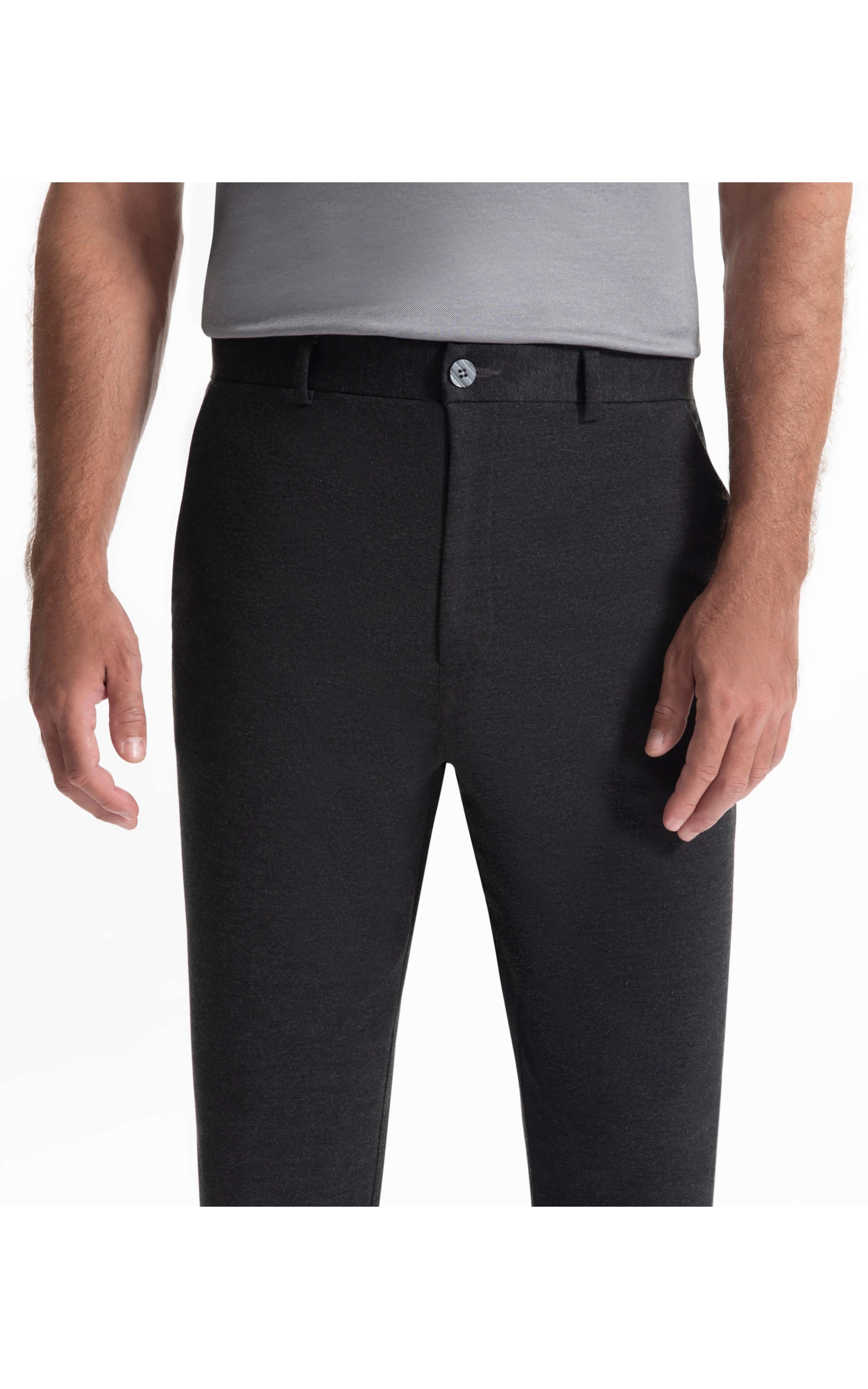 Calça Ponto Roma Mescla Chumbo Mescla