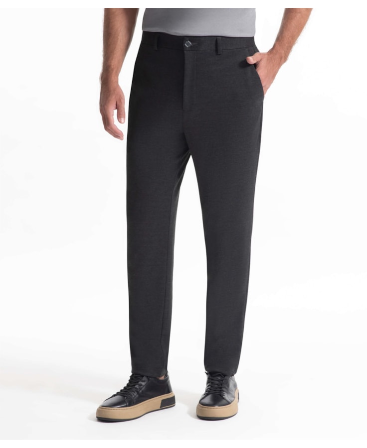 Calça Ponto Roma Mescla Chumbo Mescla