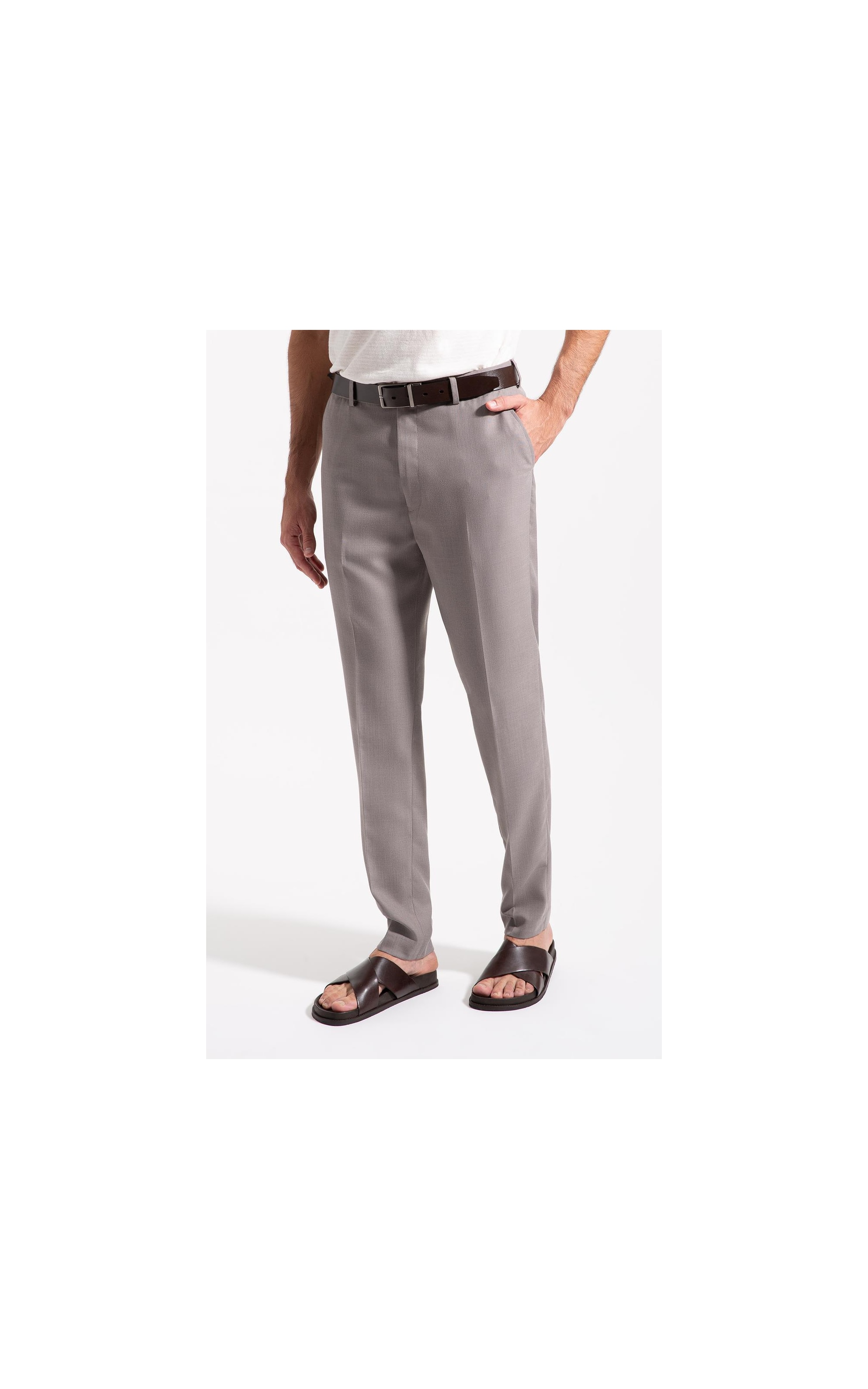 Calça Pv Melange Flex Castor