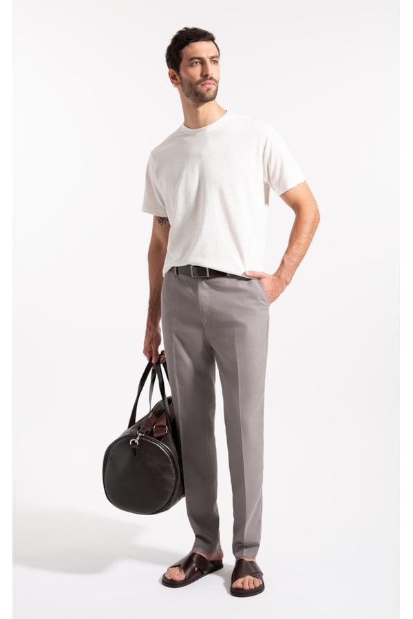 Calça Pv Melange Flex Castor