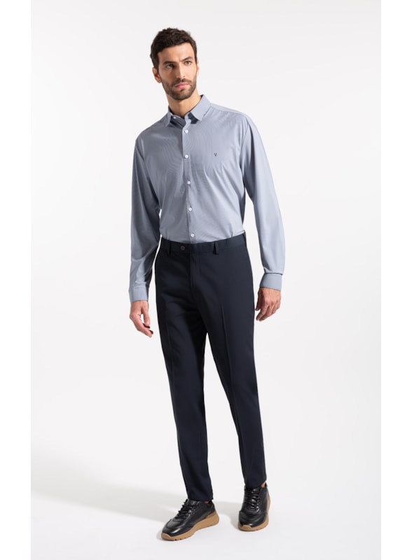 Calça Pv Stripe Flex Dark Navy