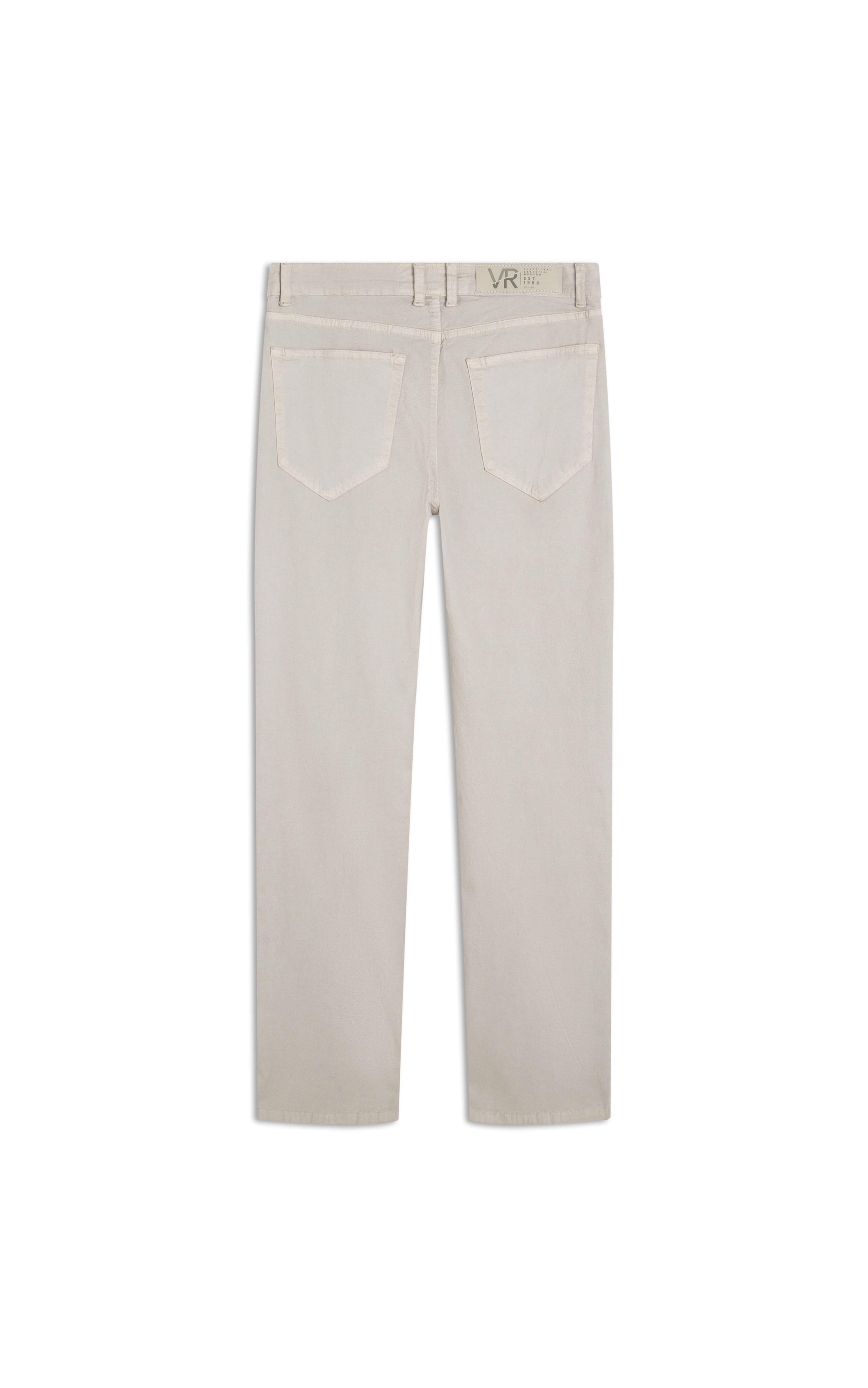 Calça Sarja Diagonal Slim Silver