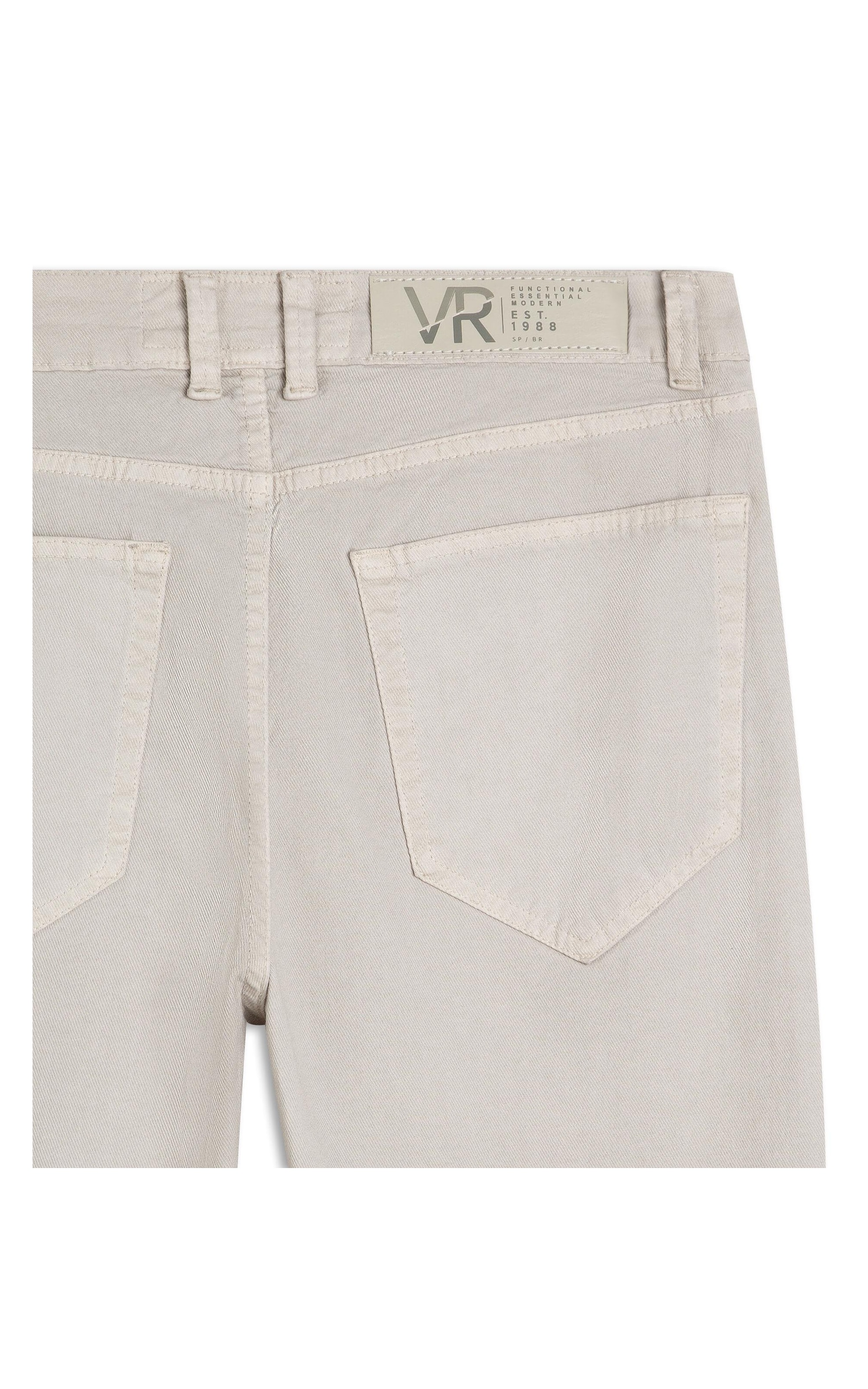 Calça Sarja Diagonal Slim Silver