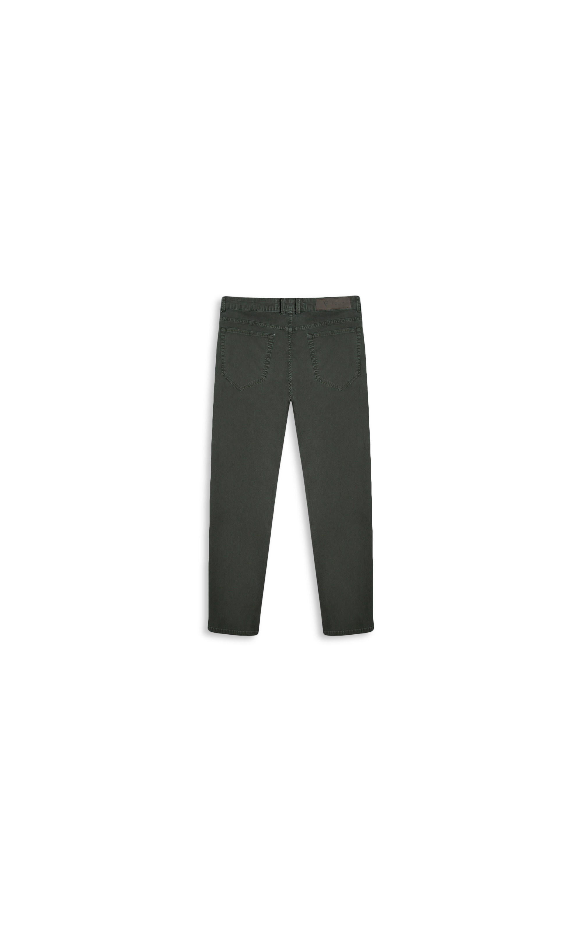 Calça Sarja Rain Tradicional Verde Cipo