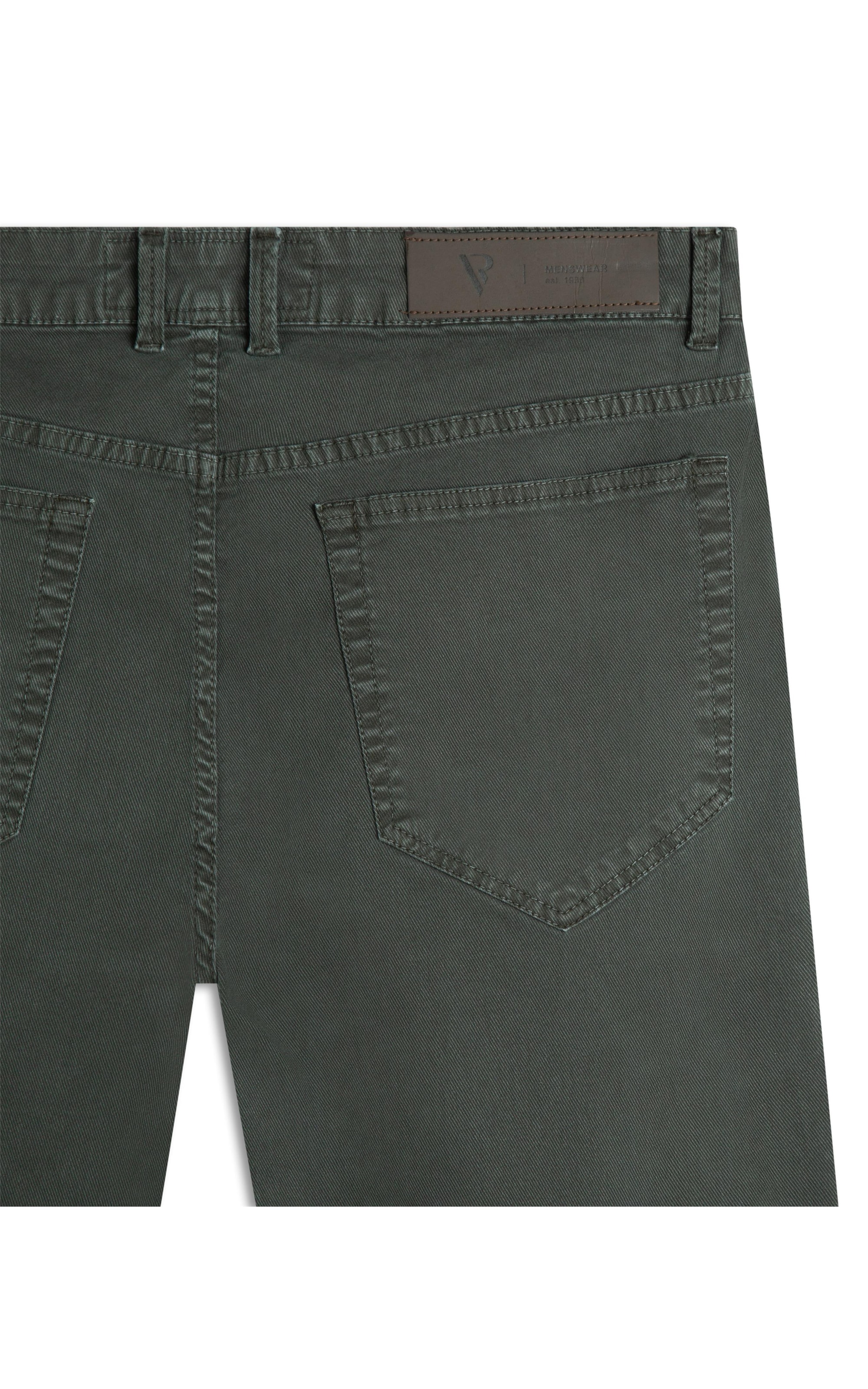 Calça Sarja Rain Tradicional Verde Cipo