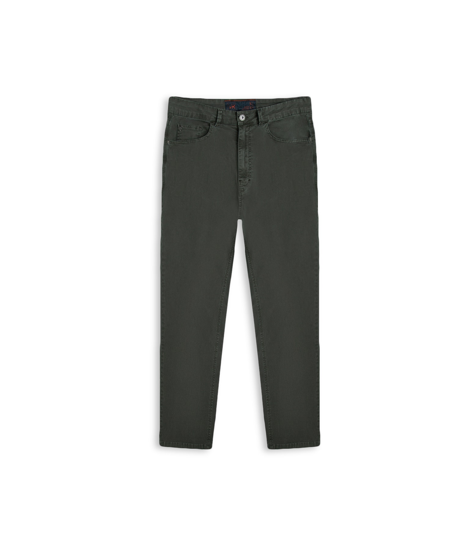 Calça Sarja Rain Tradicional Verde Cipo