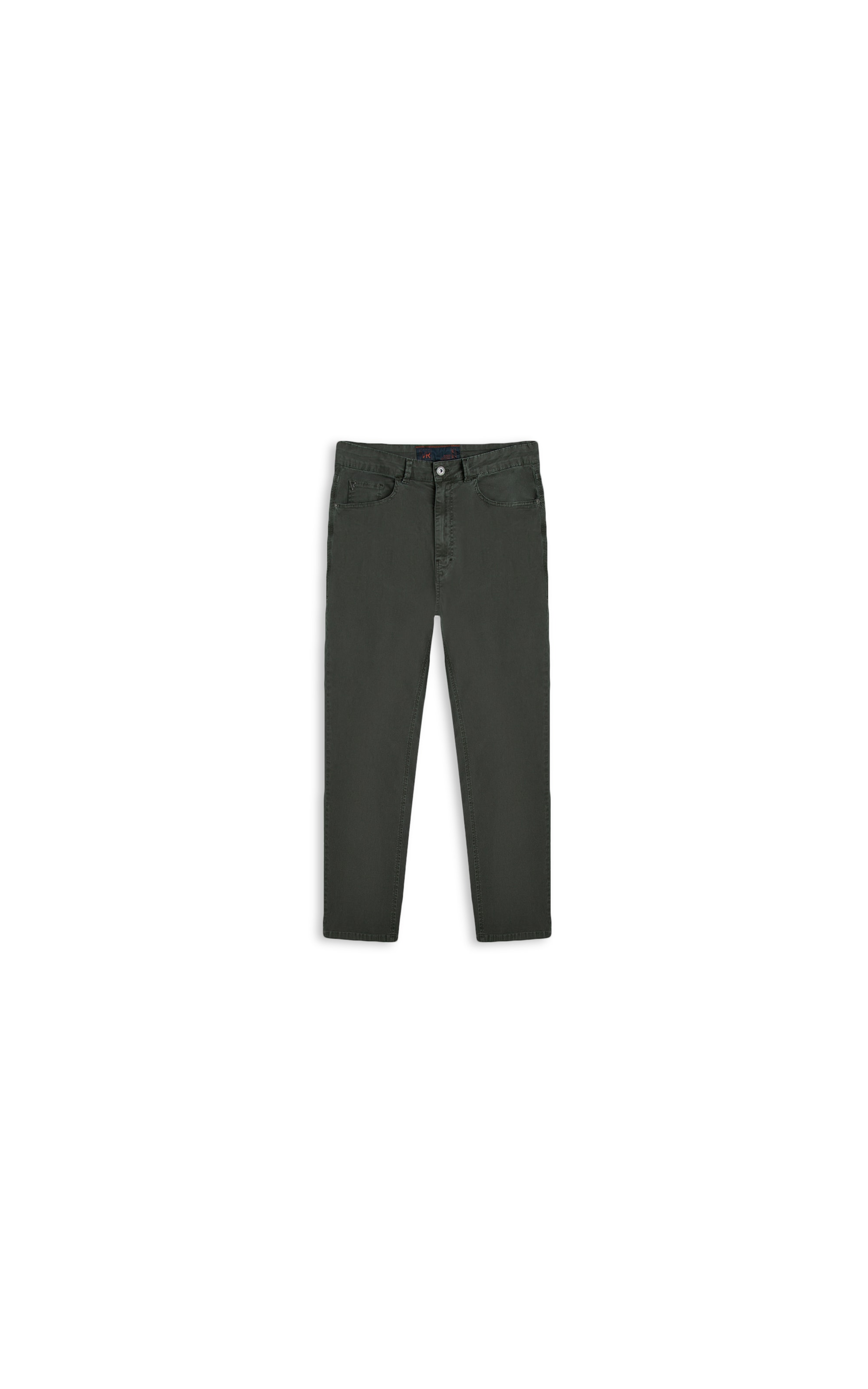 Calça Sarja Rain Tradicional Verde Cipo