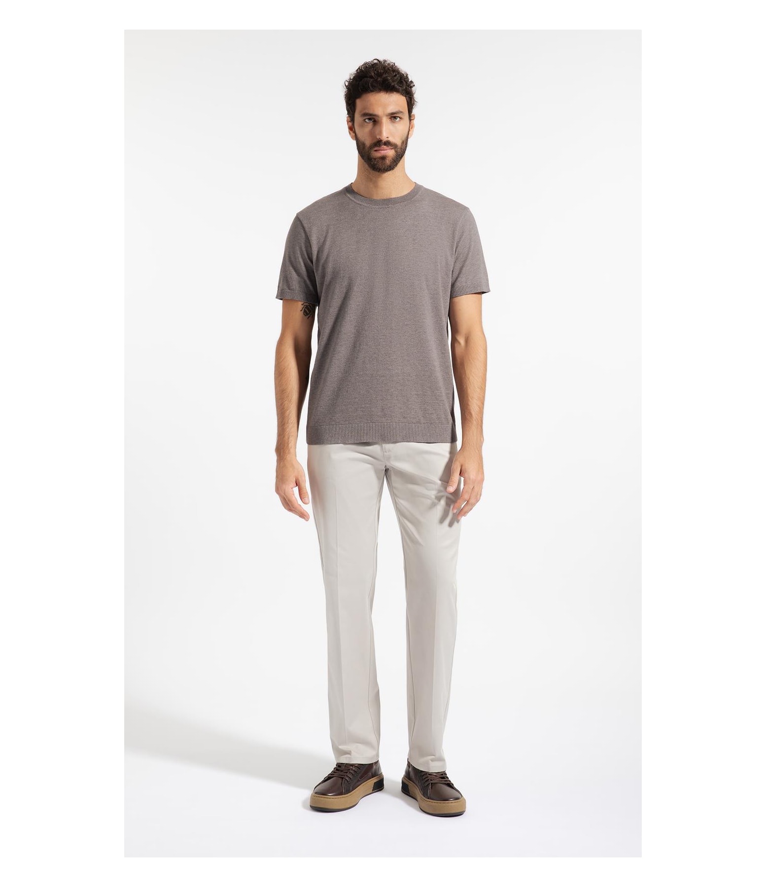 Calça Setta Tradicional Chino Silver