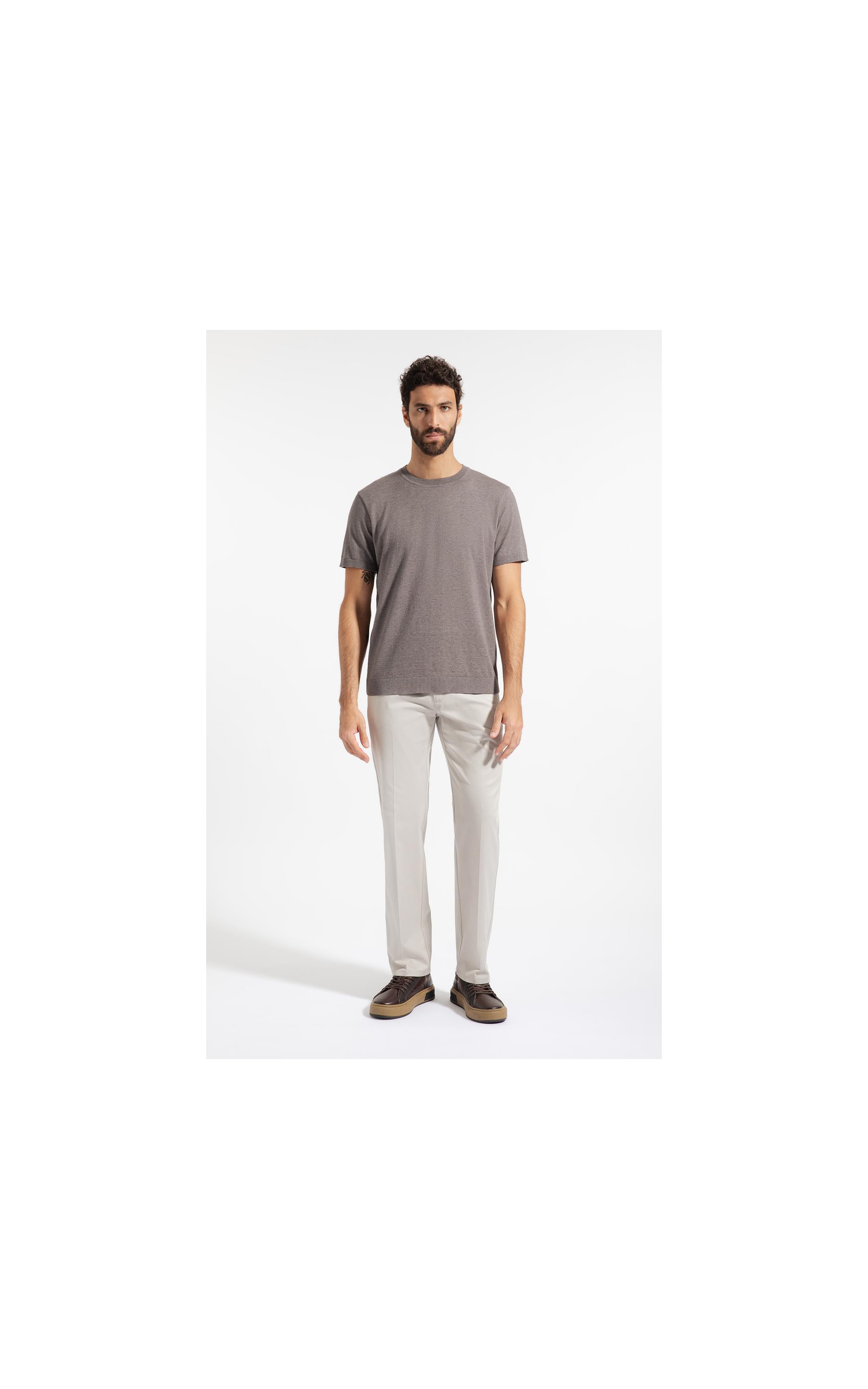 Calça Setta Tradicional Chino Silver