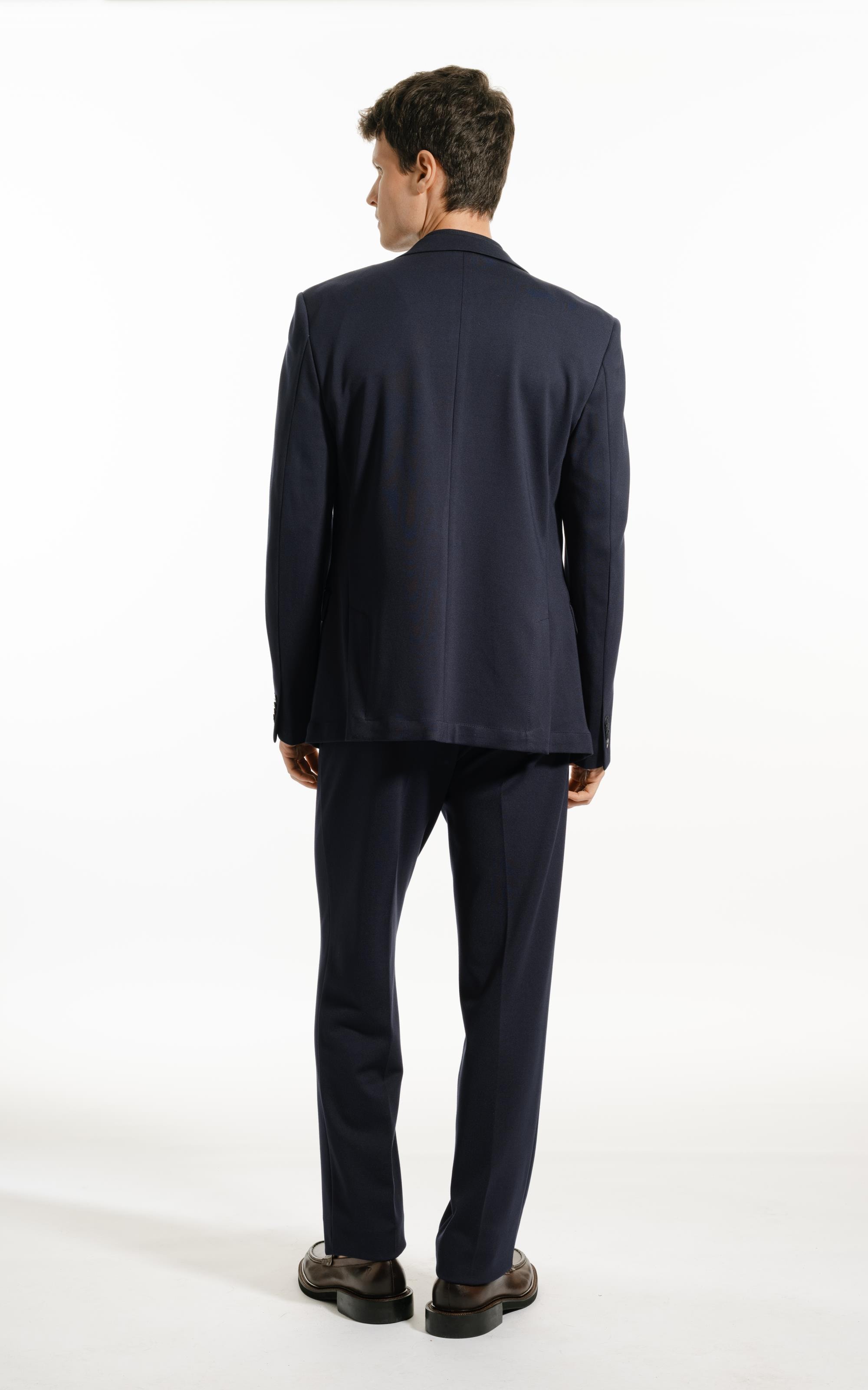 Calça Soft Suedini Flex Dark Navy