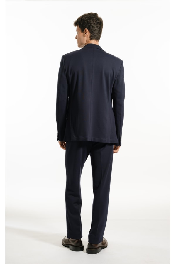 Calça Soft Suedini Flex Dark Navy