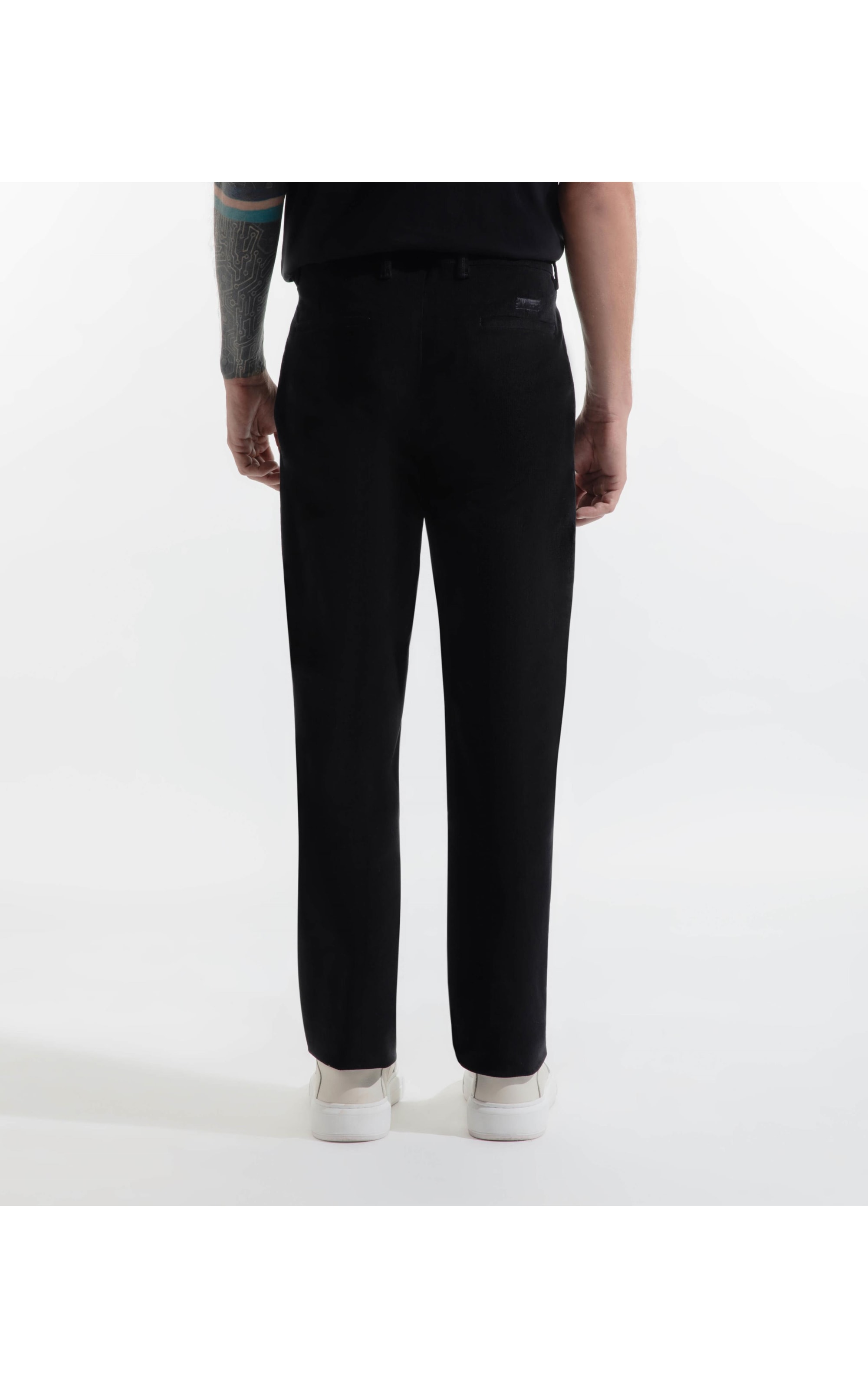 Calça Veludo Slim Preto