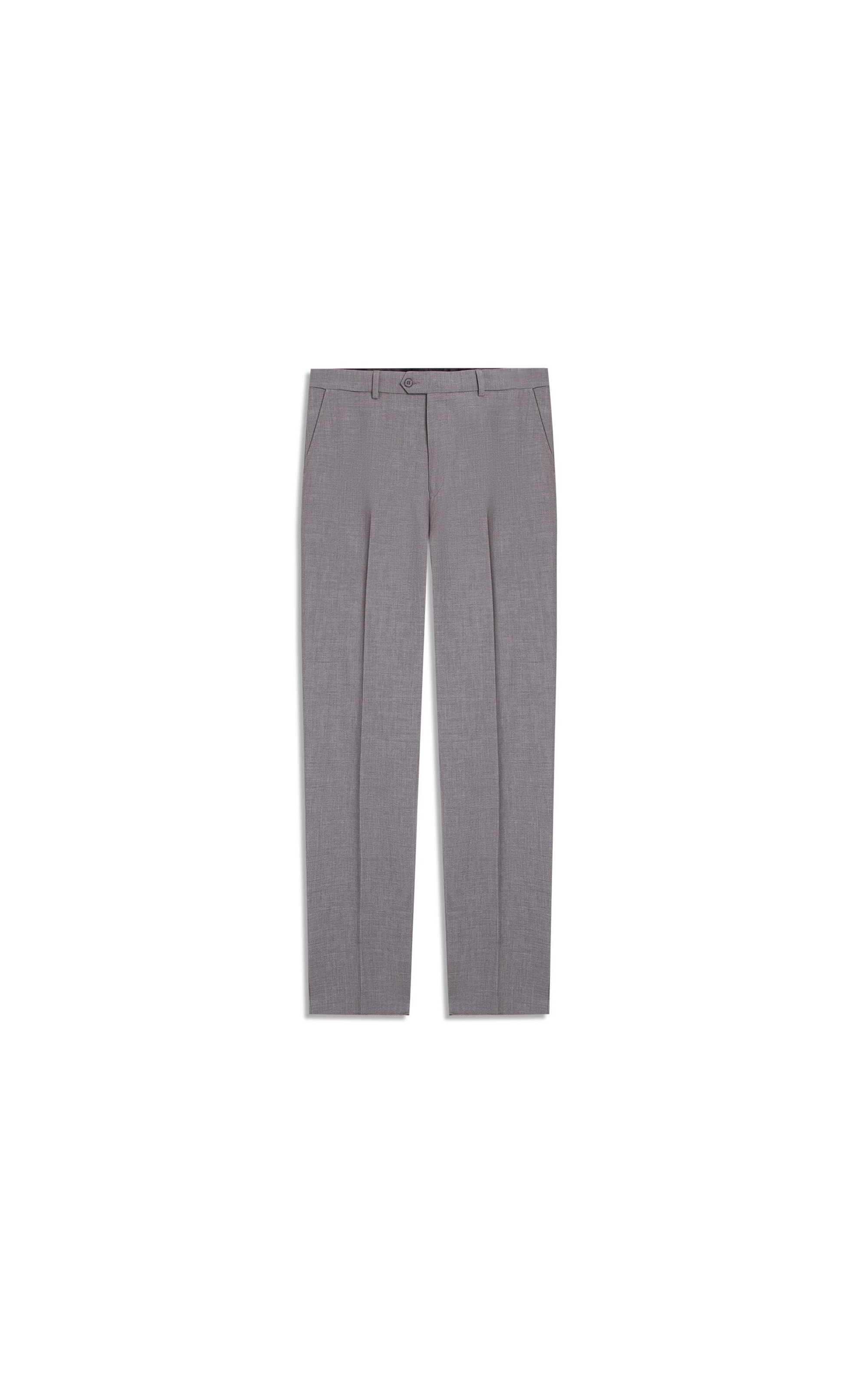 Calca Wool Blend Cinza Claro