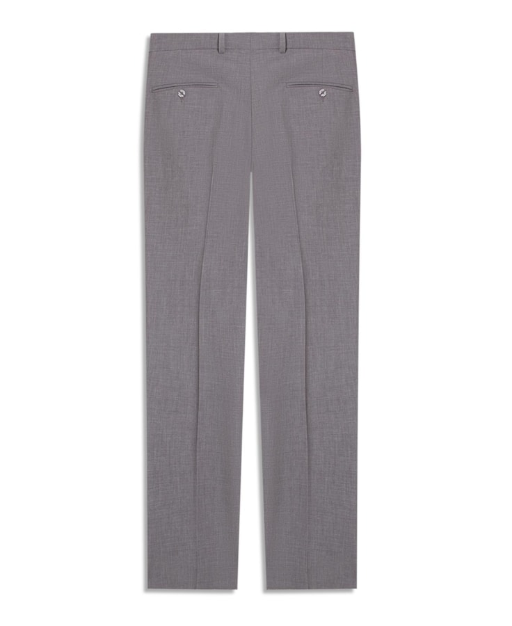 Calca Wool Blend Cinza Claro