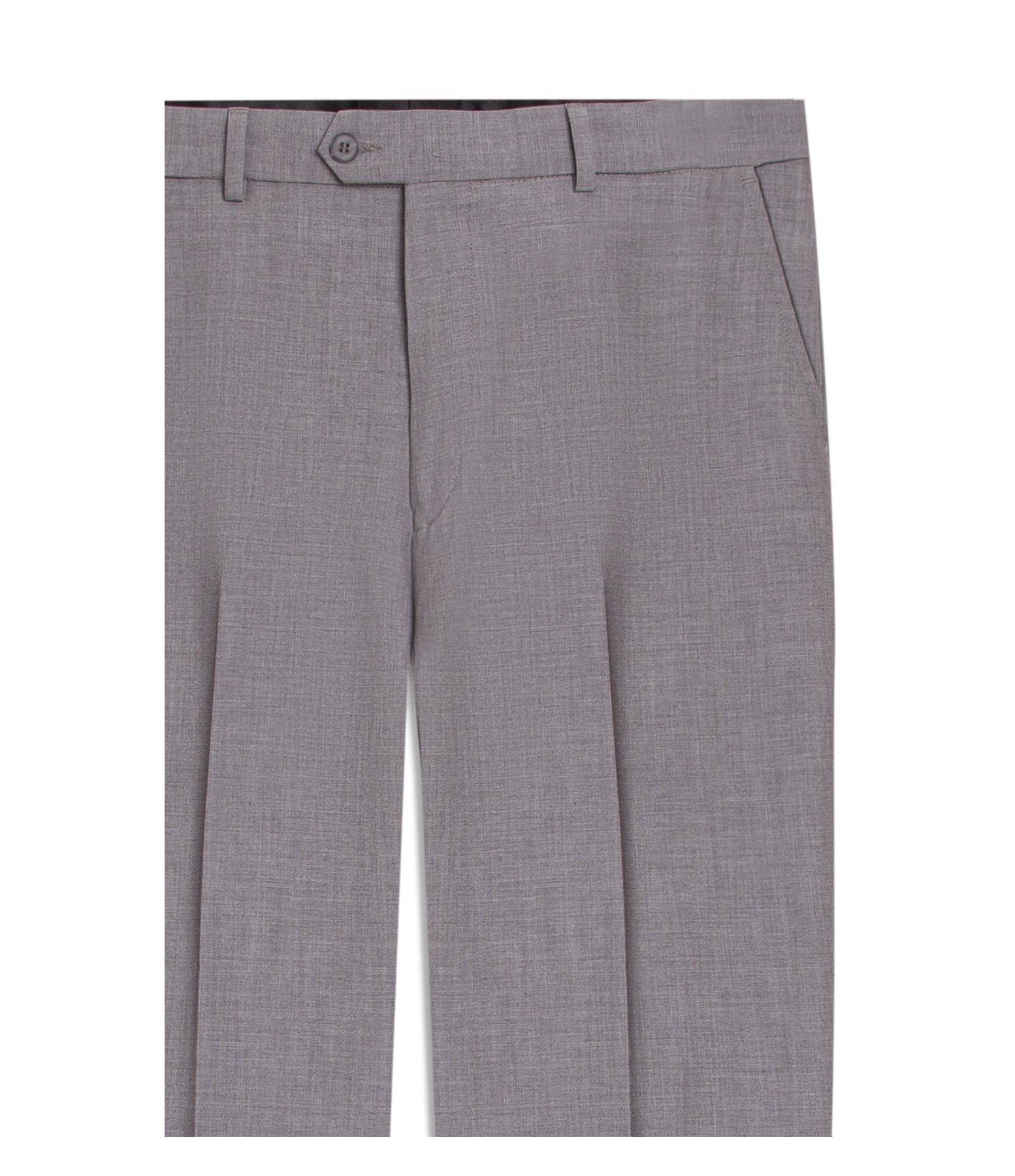 Calca Wool Blend Cinza Claro
