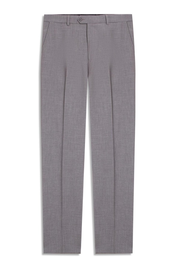 Calca Wool Blend Cinza Claro