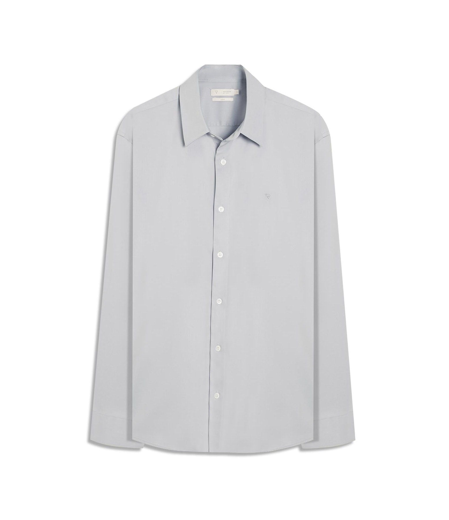 Camisa Bambu Classic Fusioned Ml Azul Seco