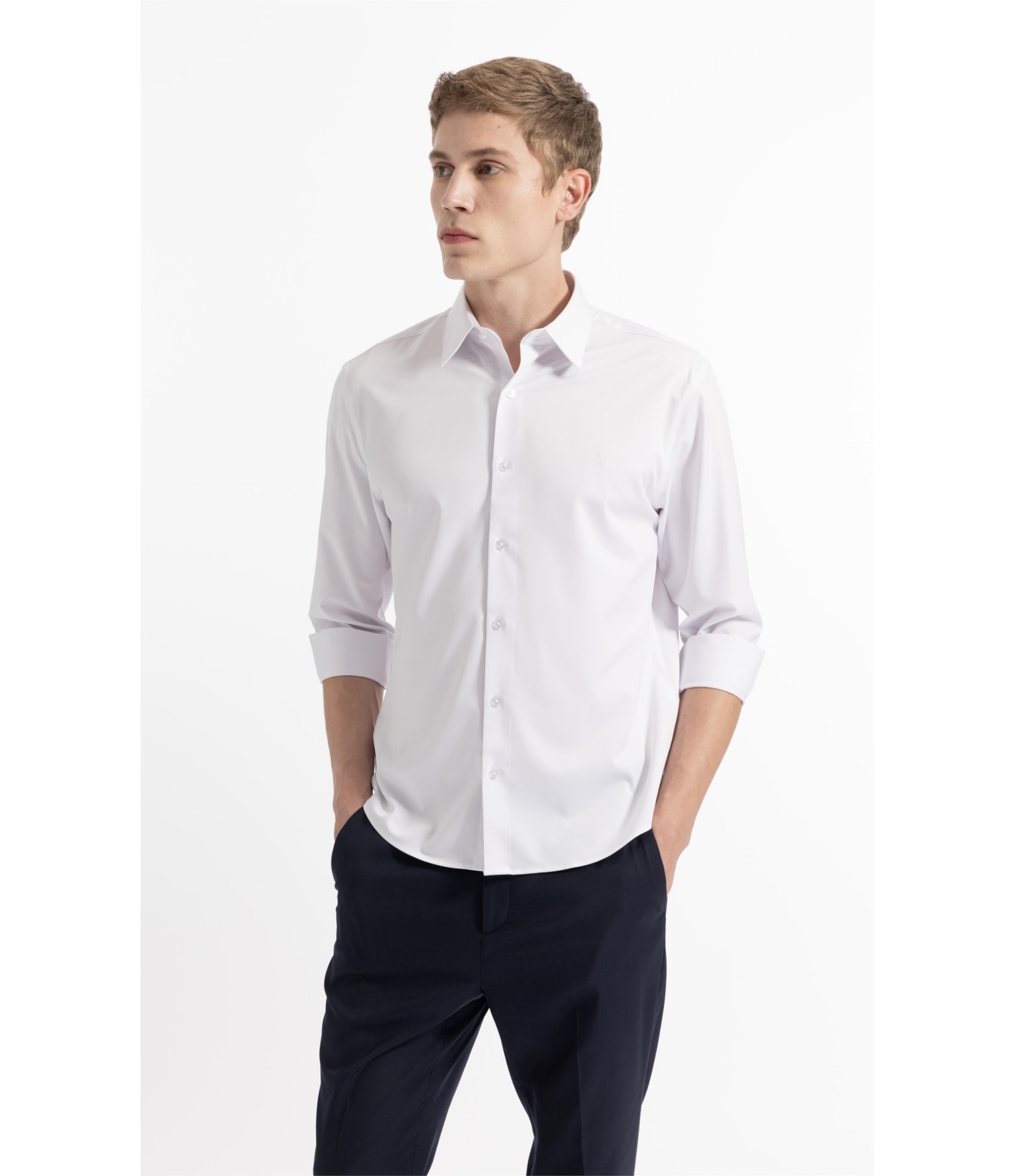 Camisa Bambu Classic Fusioned Ml Branco