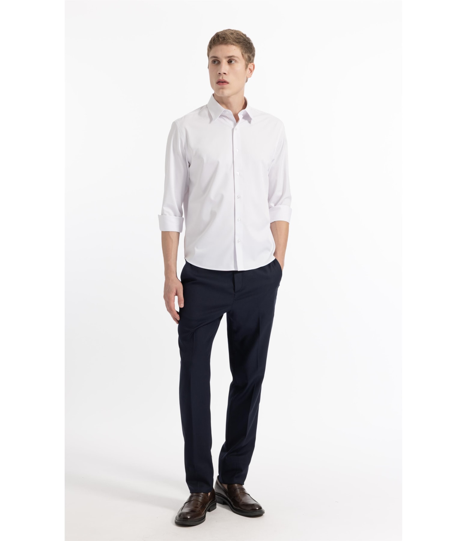 Camisa Bambu Classic Fusioned Ml Branco