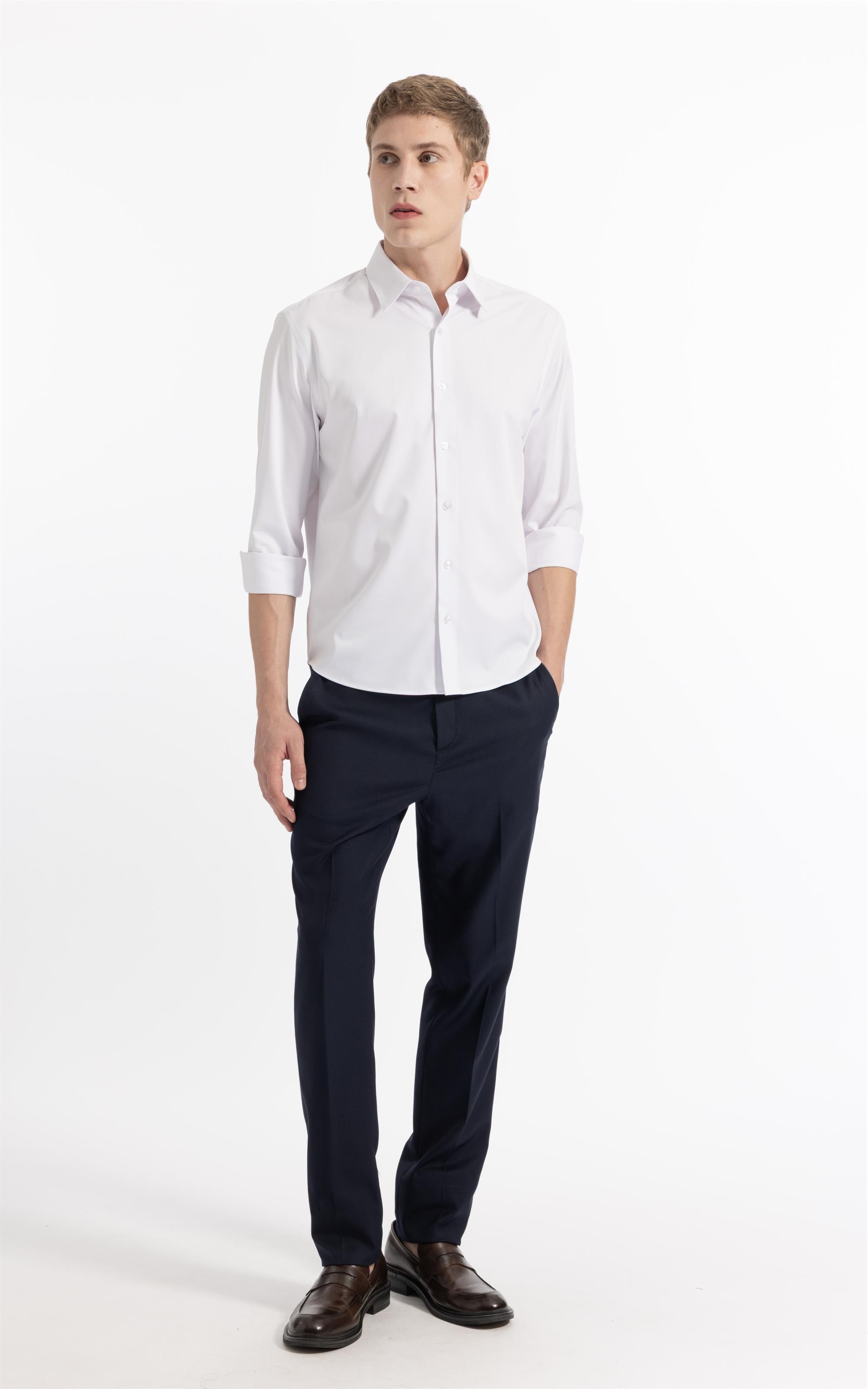 Camisa Bambu Classic Fusioned Ml Branco