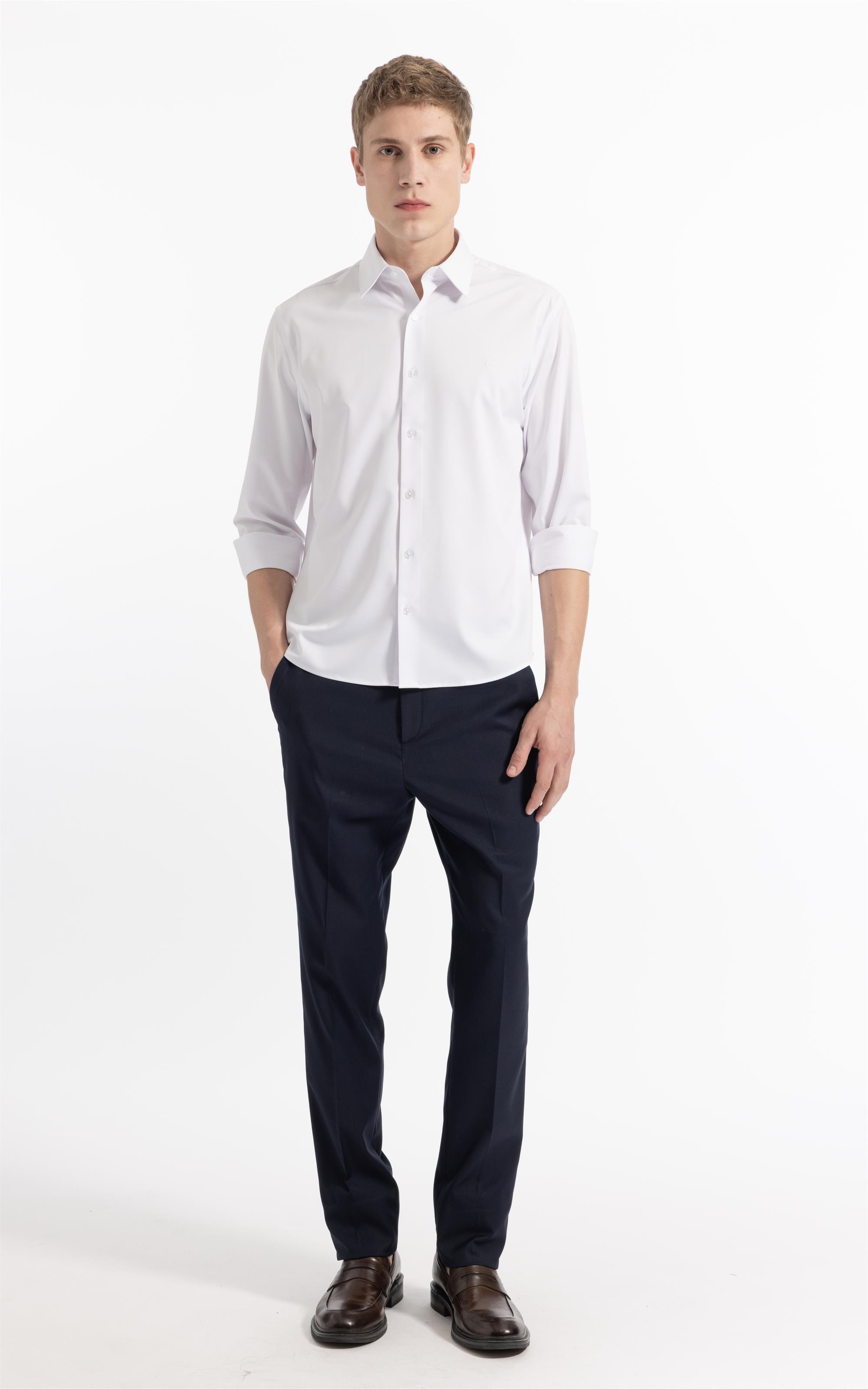 Camisa Bambu Classic Fusioned Ml Branco