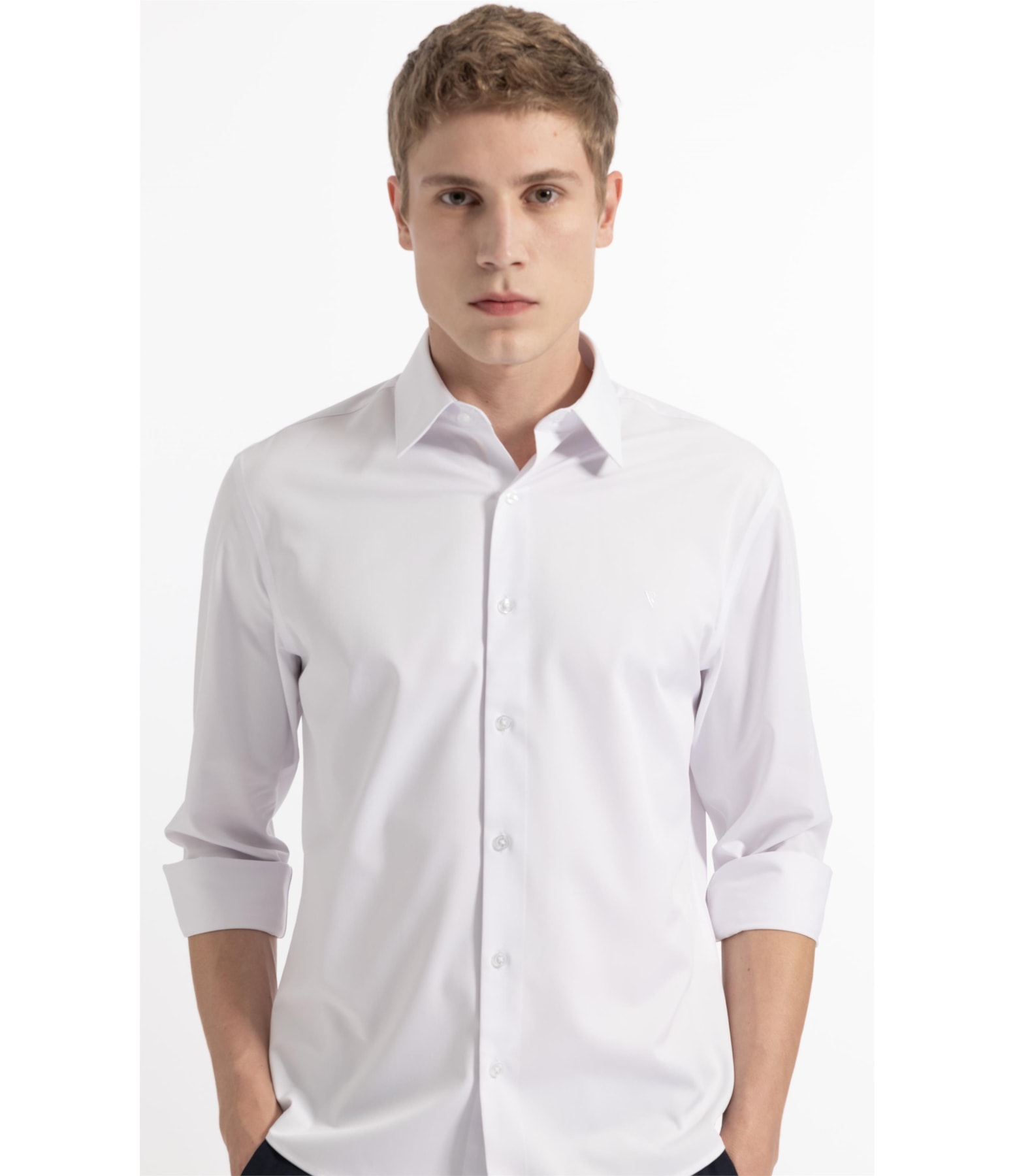 Camisa Bambu Classic Fusioned Ml Branco