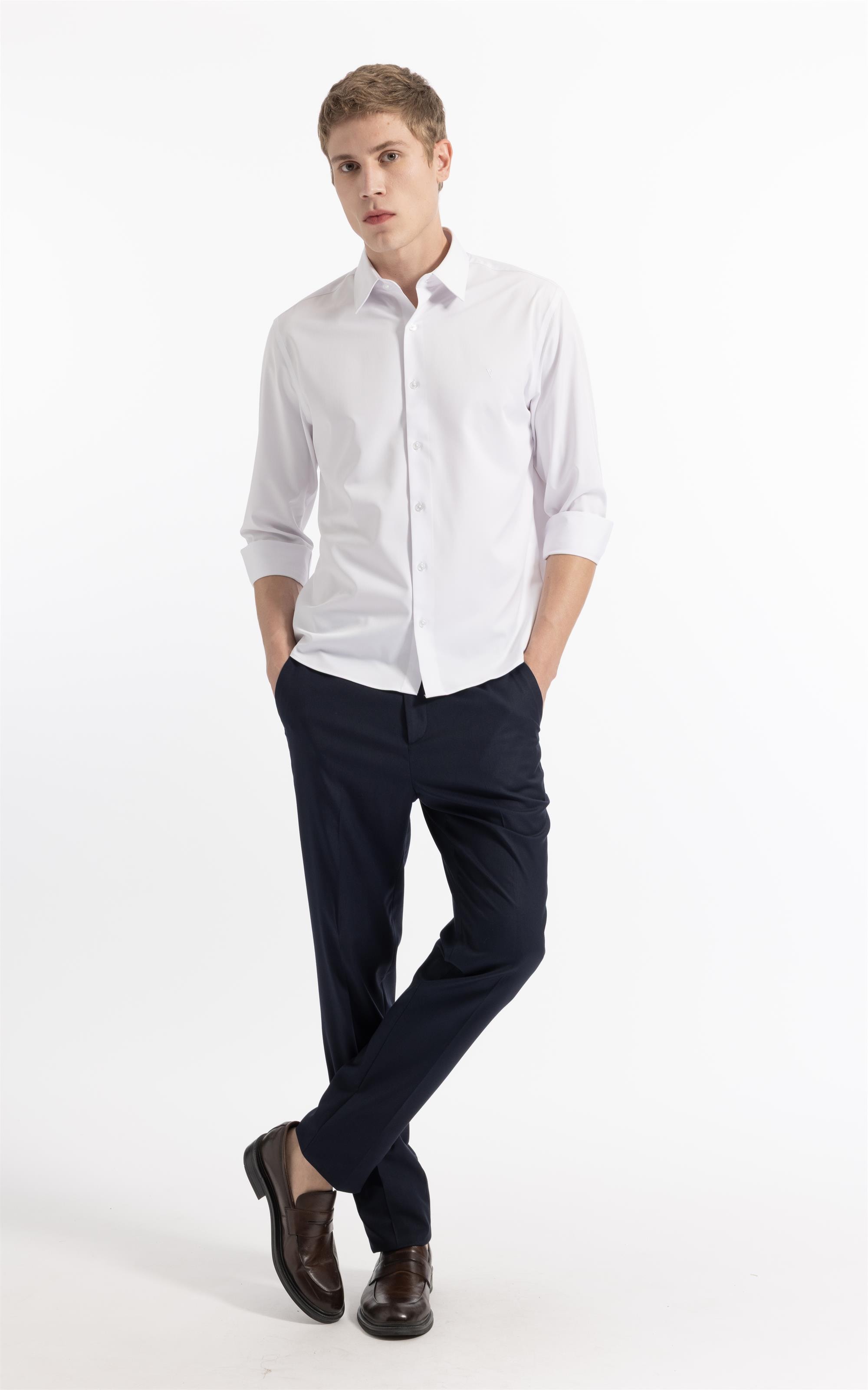 Camisa Bambu Classic Fusioned Ml Branco