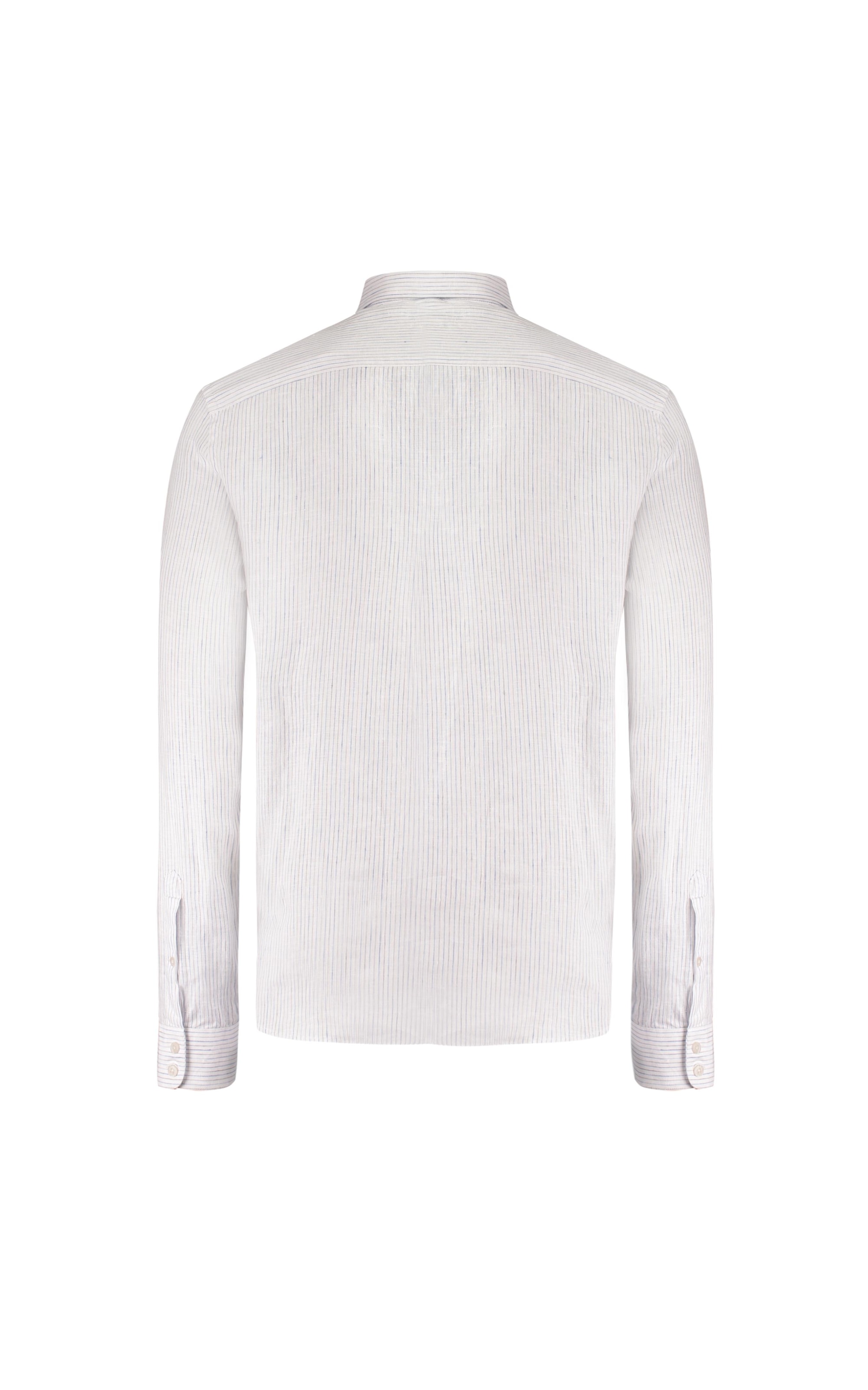 Camisa Bossa Listrada Ml Branco