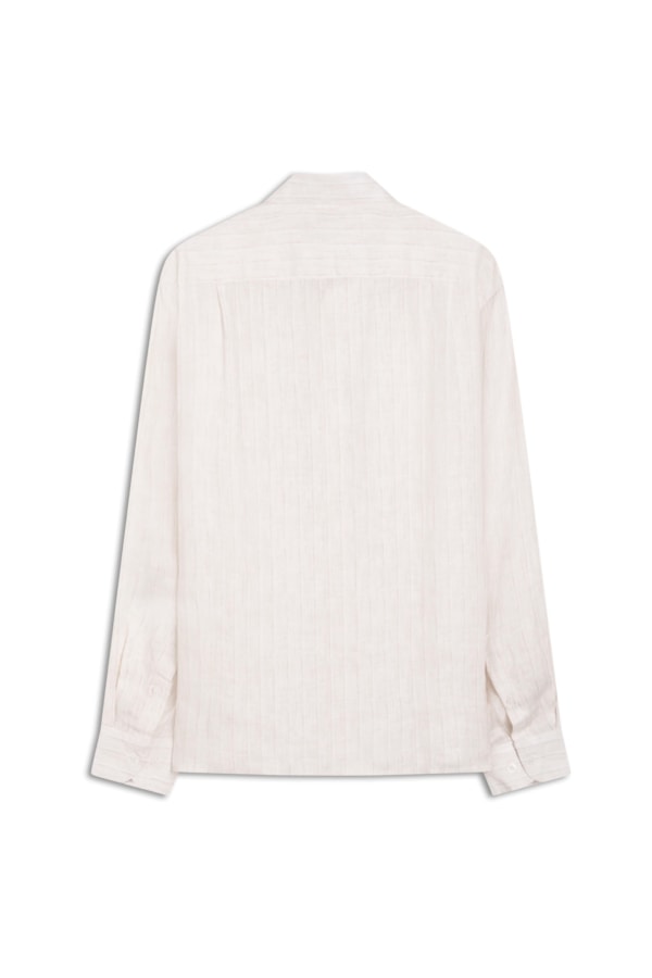 Camisa Burano Linho Caqui