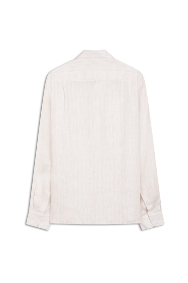 Camisa Burano Linho Caqui