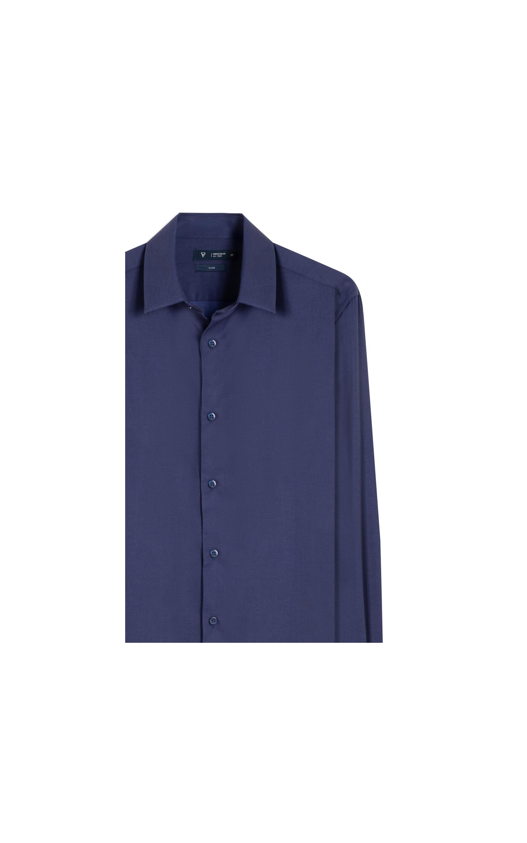 Camisa Caneleta New Class Pirlo Azul Bic