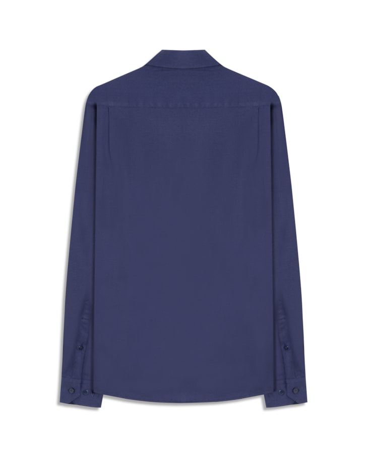 Camisa Caneleta New Class Pirlo Azul Bic