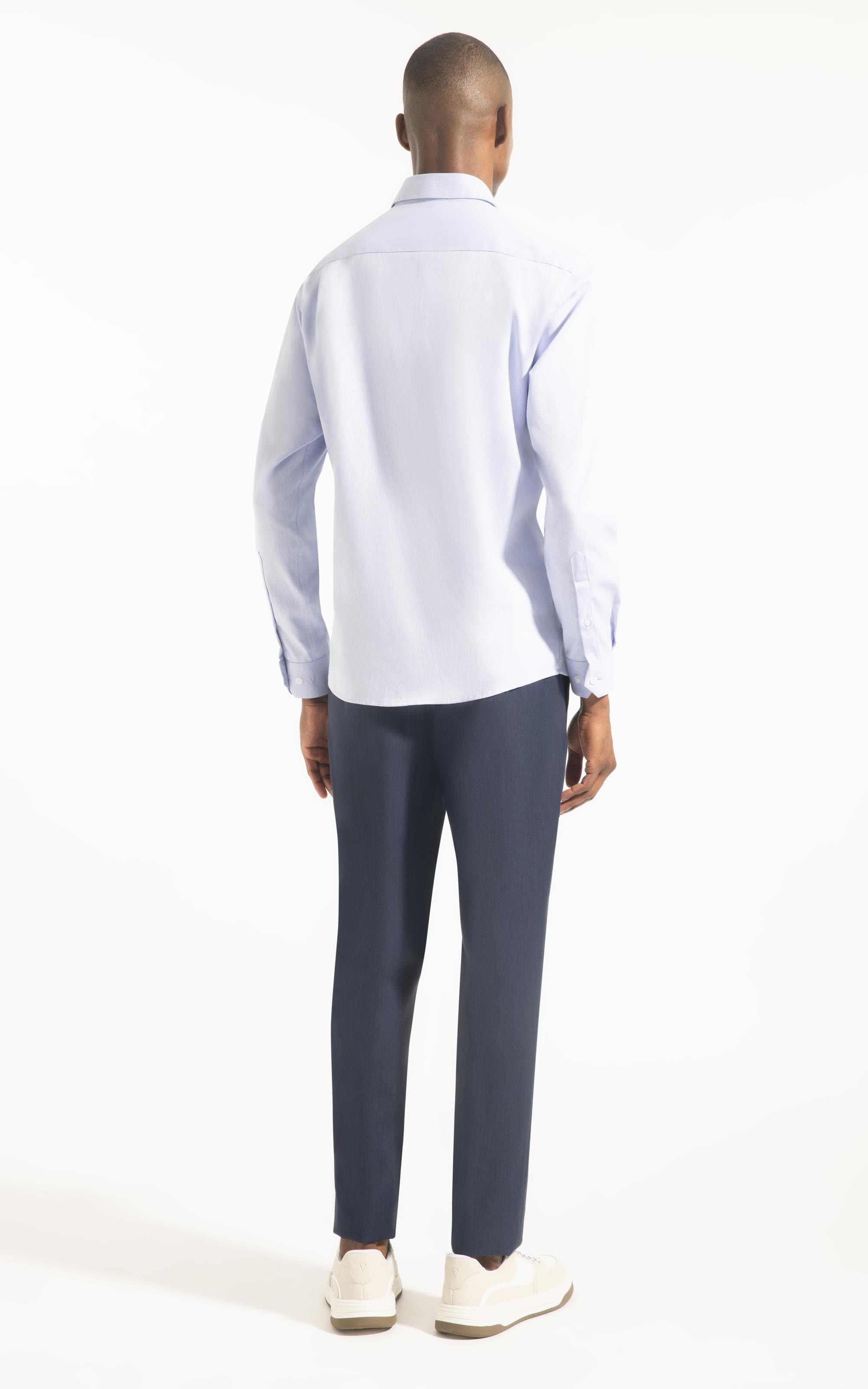 Camisa Caneleta New Class Pirlo Lavanda