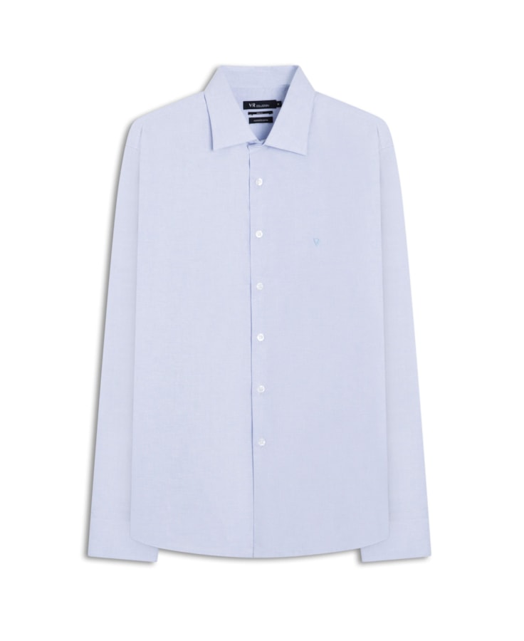 Camisa Castioglioni Twill Azul Claro