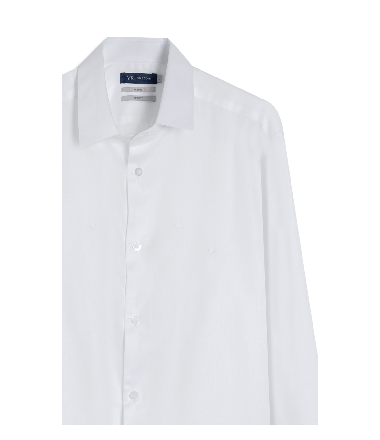 Camisa Cetim Alg Riviera Slim Sh Branco