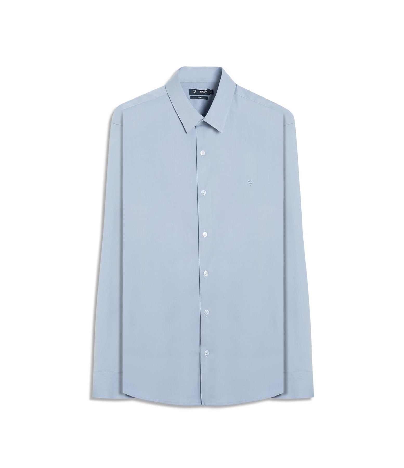 Camisa Cetim Like Techno Modal Classic Pirlo Azul Claro