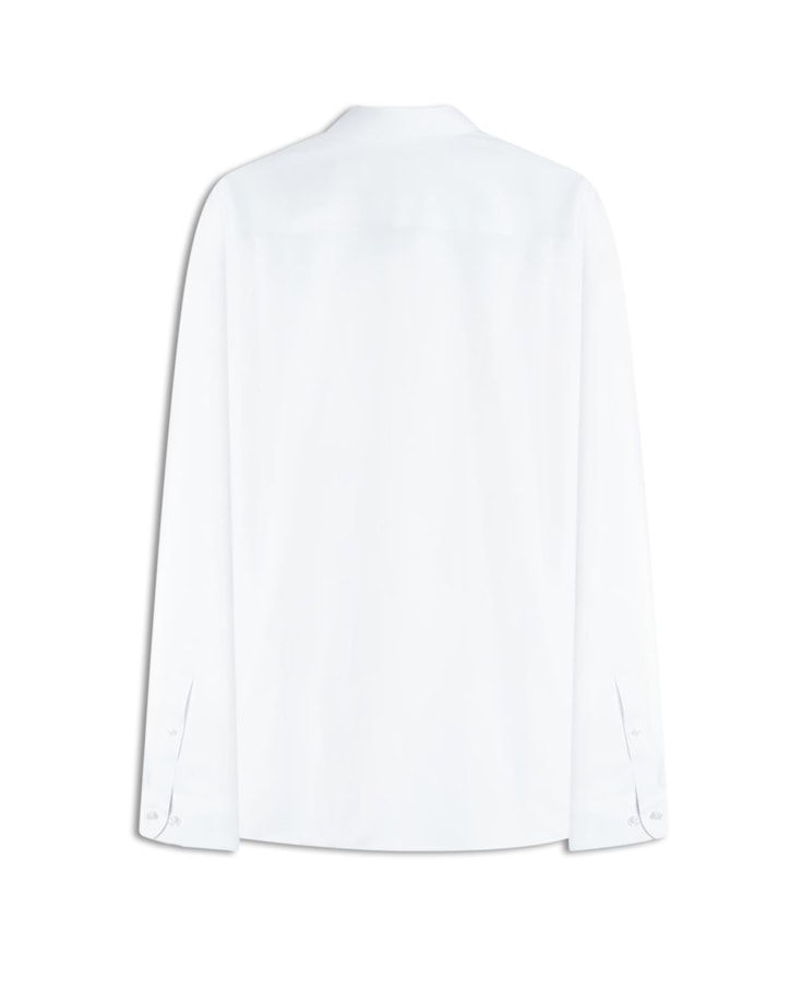 Camisa Cetim Like Techno Modal Classic Pirlo Branco