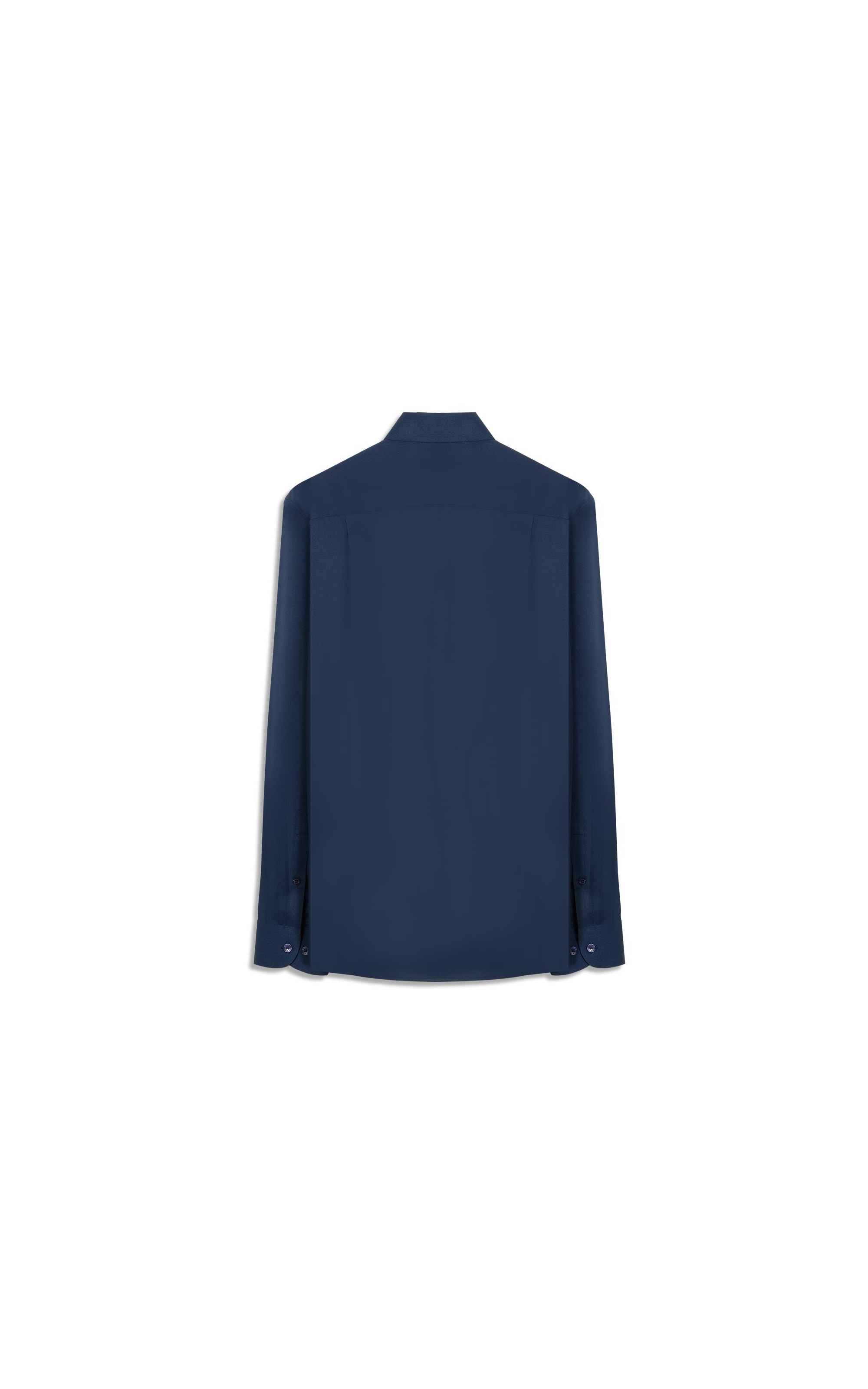 Camisa Cetim Like Techno Modal Classic Pirlo Marinho
