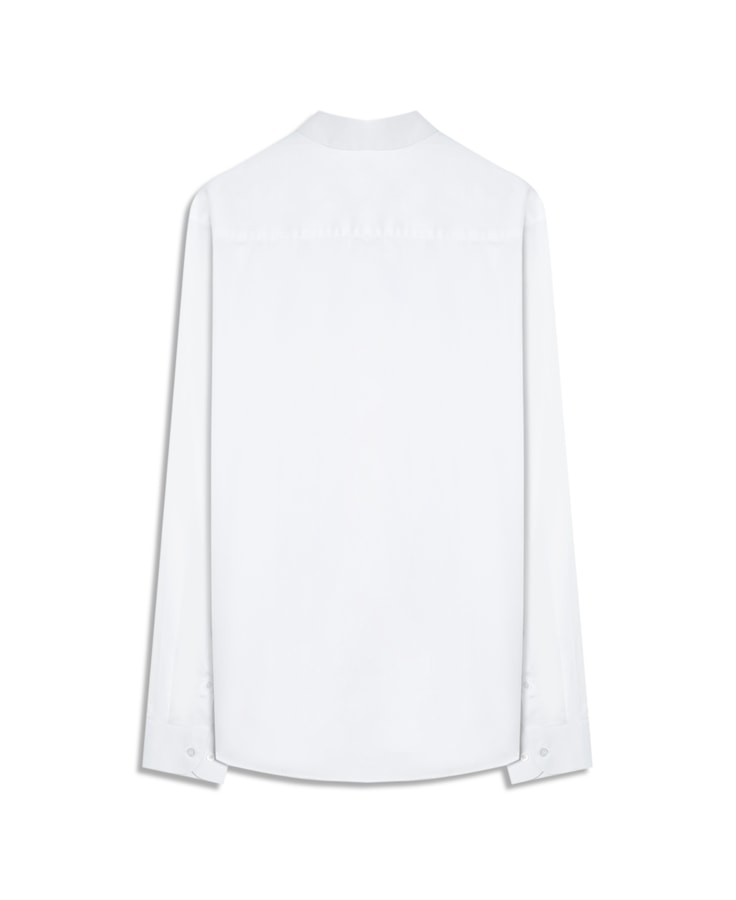 Camisa Cetim Riviera Slim Branco