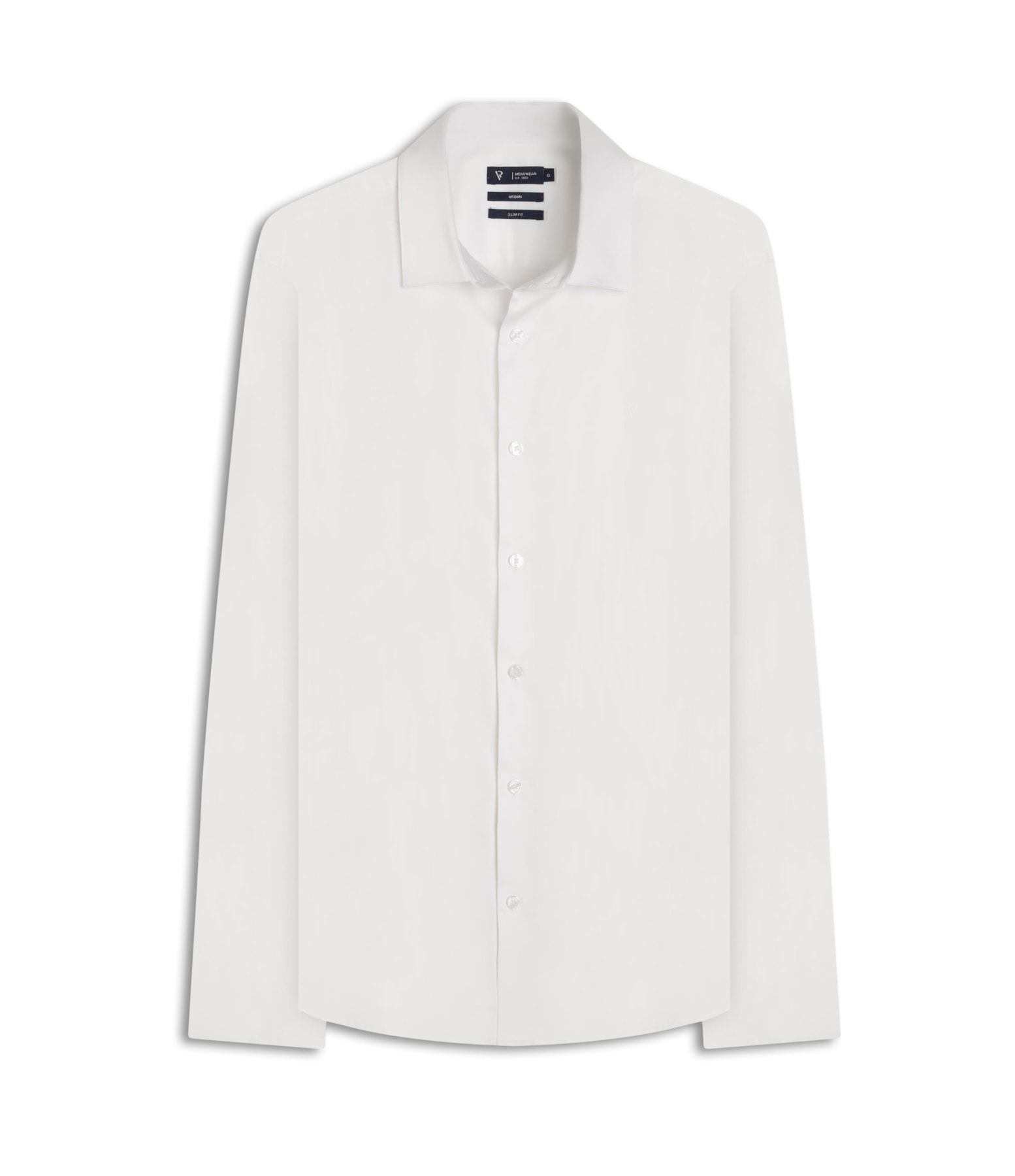 Camisa Cetim Slim Irish Branco