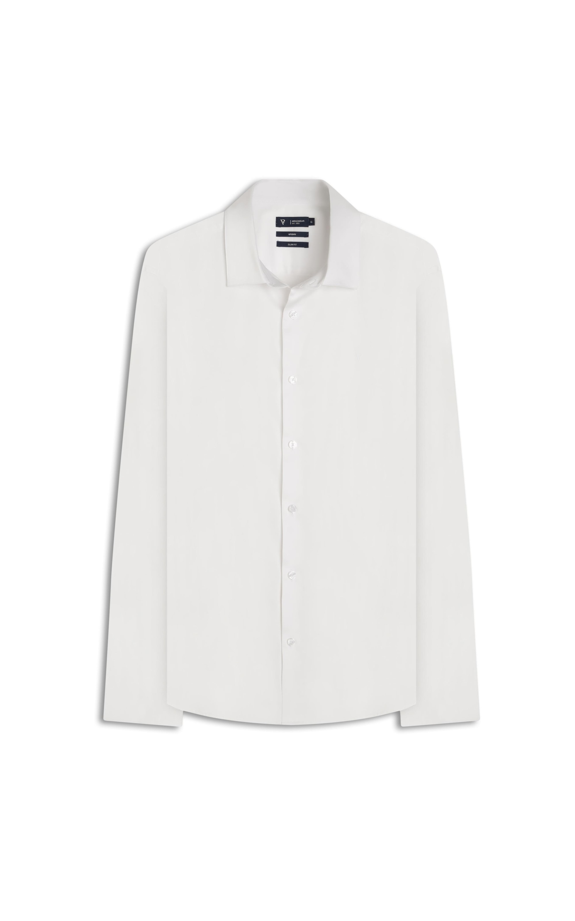 Camisa Cetim Slim Irish Branco