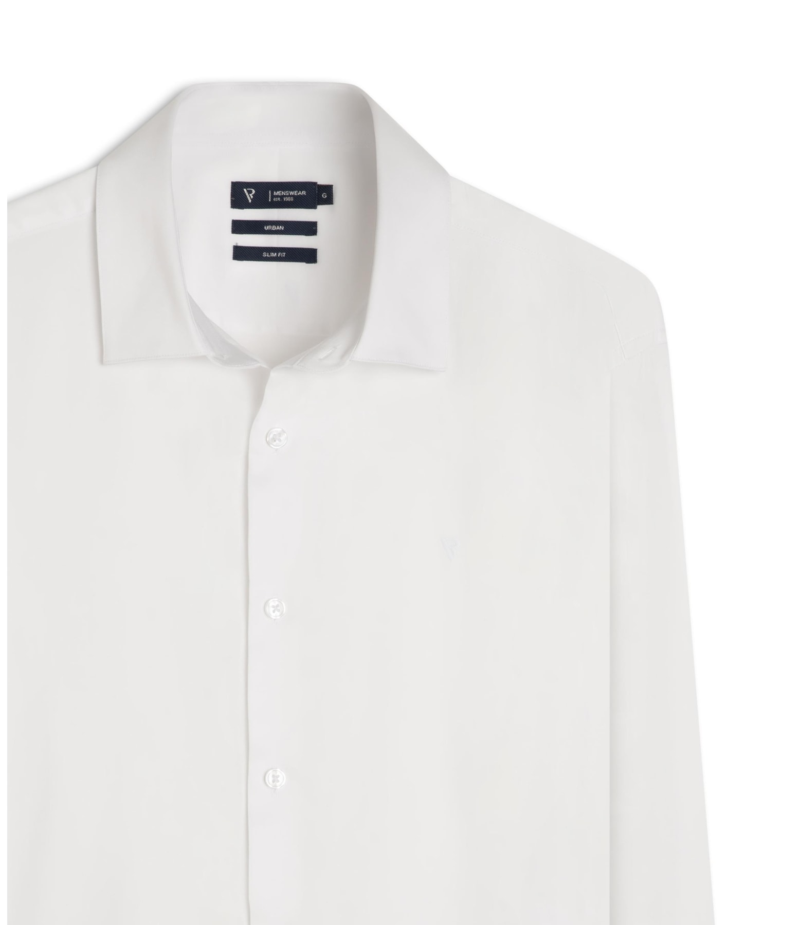 Camisa Cetim Slim Irish Branco