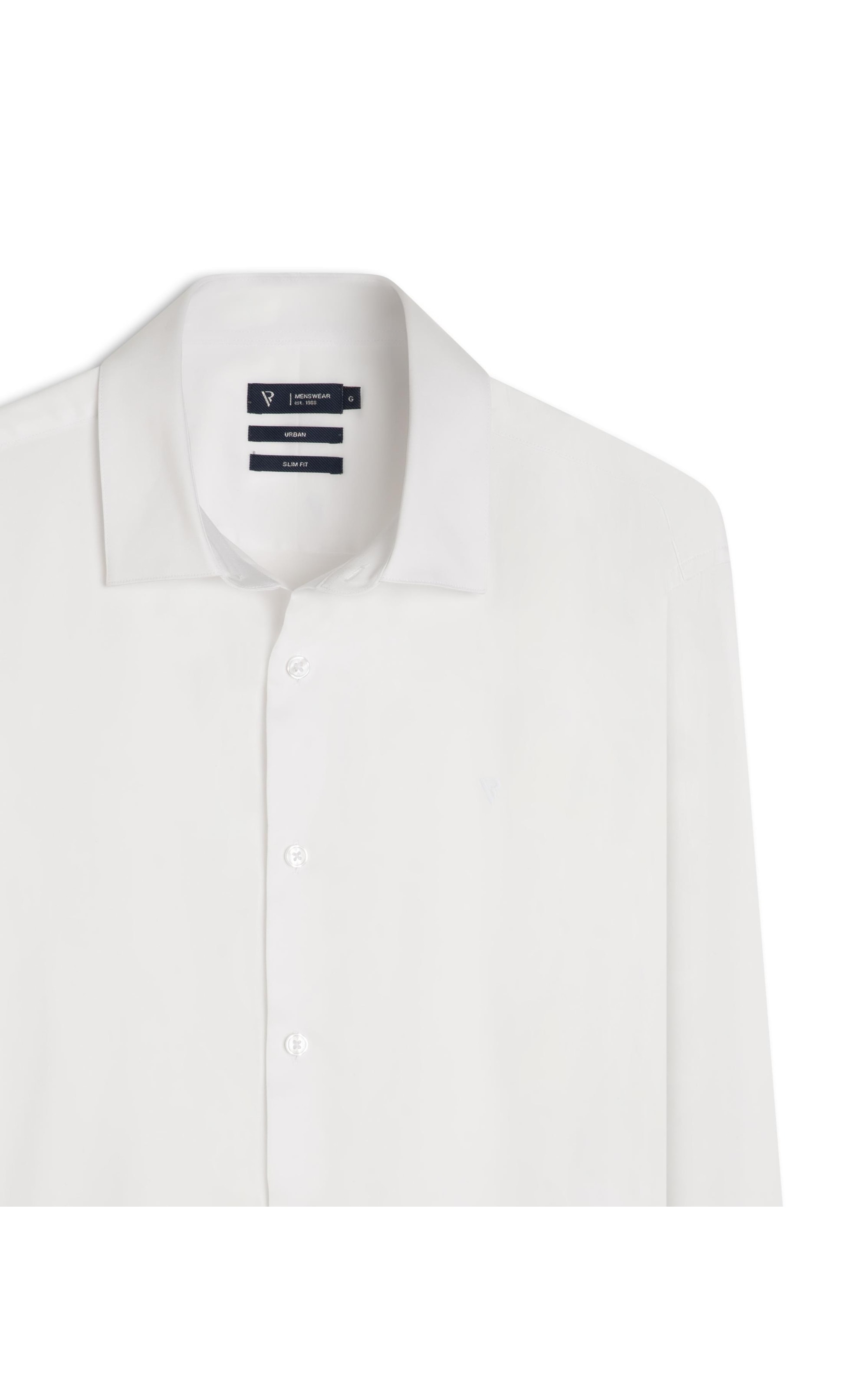 Camisa Cetim Slim Irish Branco