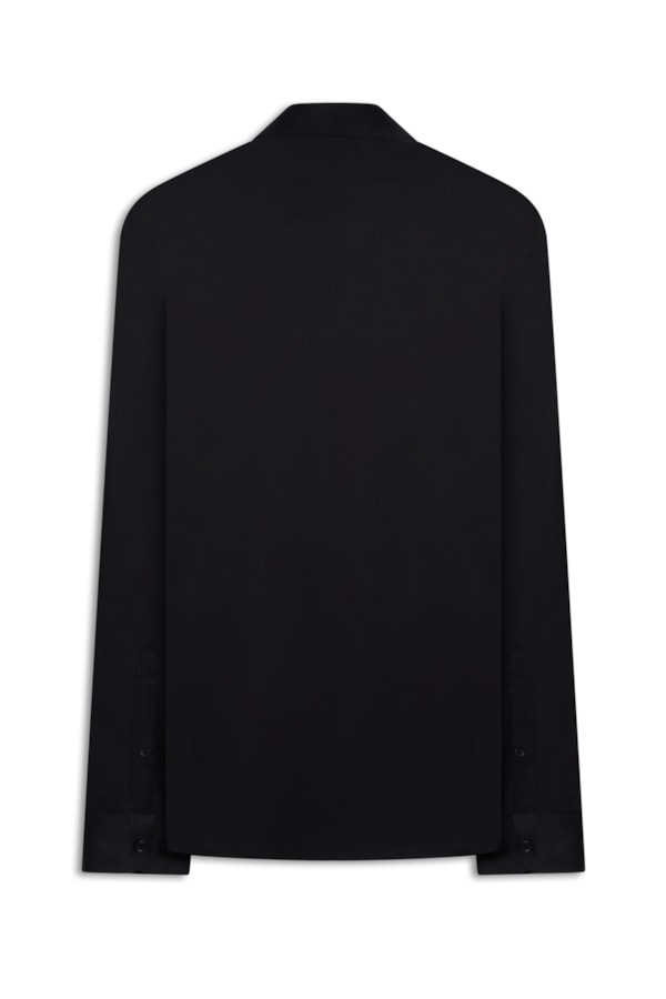 Camisa Cetim Slim Irish Preto