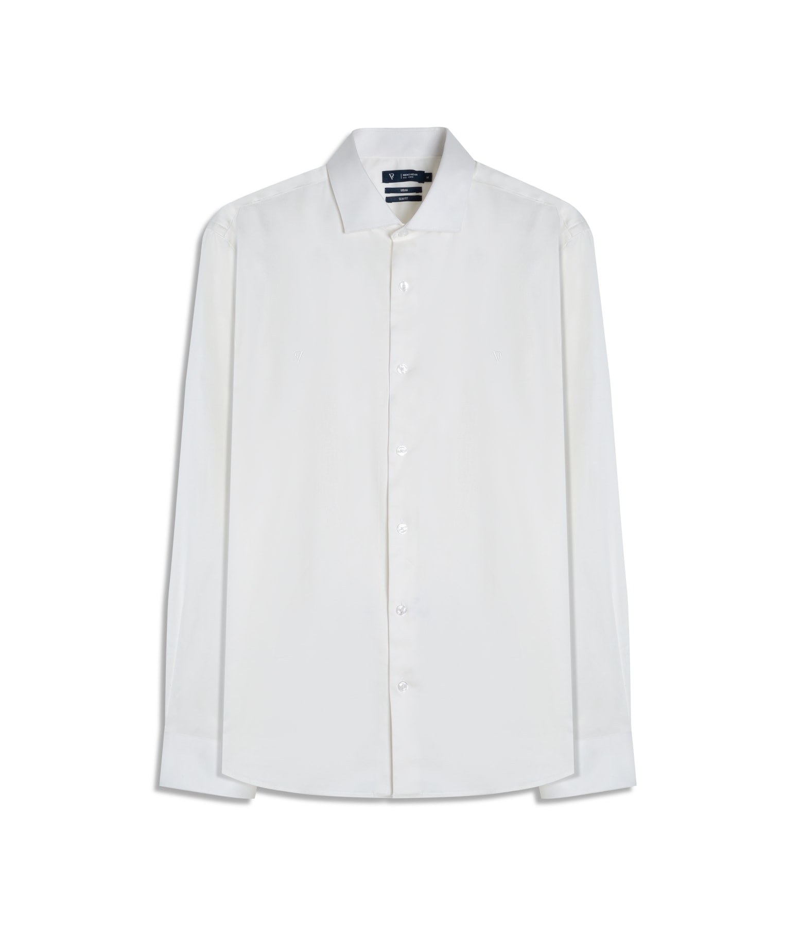 Camisa Cetim Slim New Italian Branco