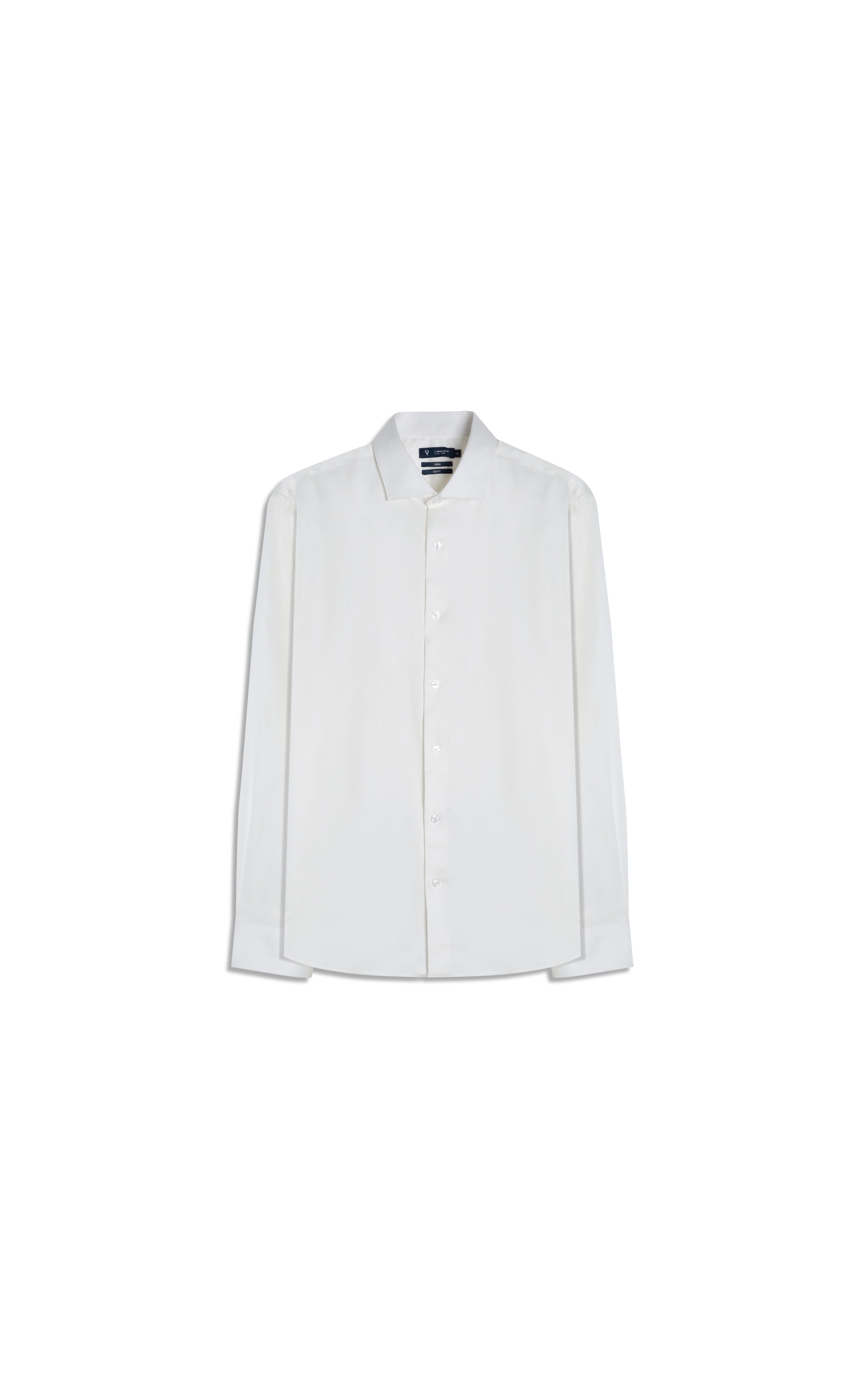 Camisa Cetim Slim New Italian Branco
